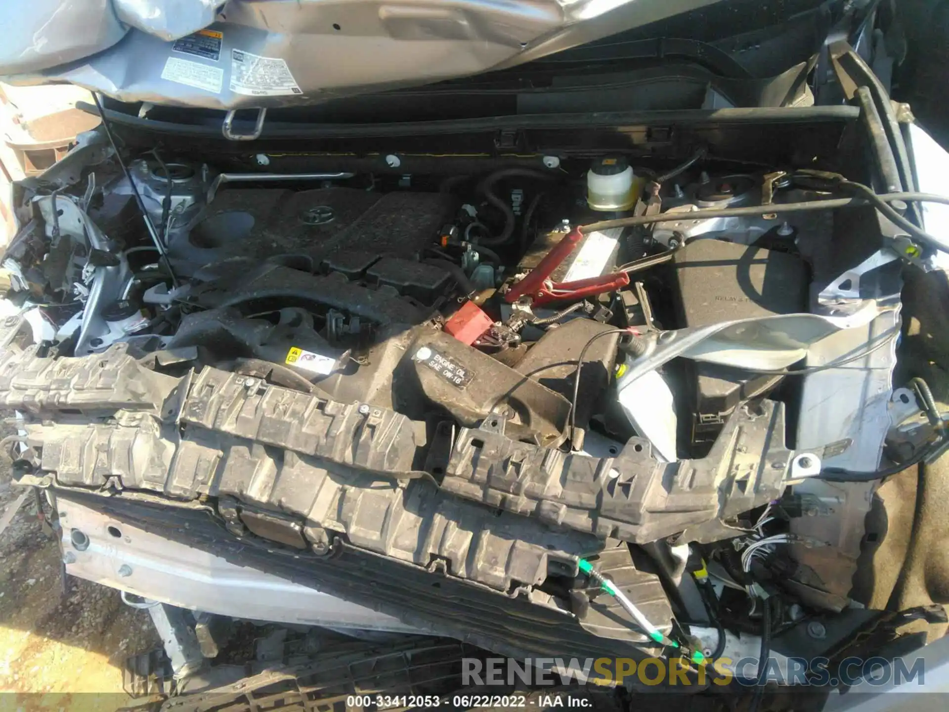 10 Photograph of a damaged car JTMA1RFV3KD023860 TOYOTA RAV4 2019