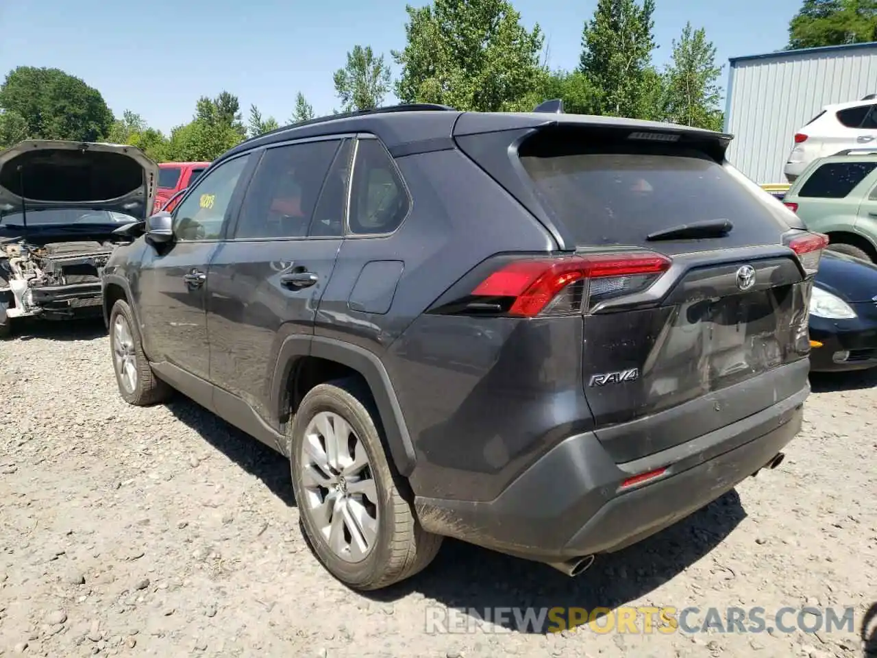 3 Photograph of a damaged car JTMA1RFV3KD029027 TOYOTA RAV4 2019