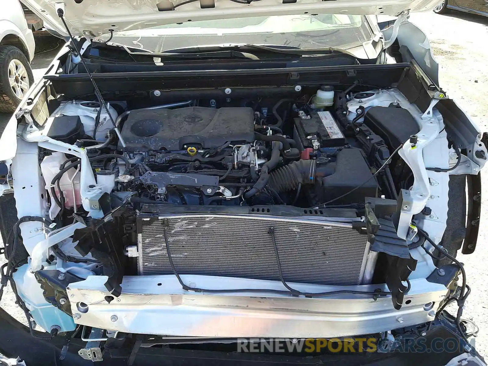 7 Photograph of a damaged car JTMA1RFV3KD030582 TOYOTA RAV4 2019