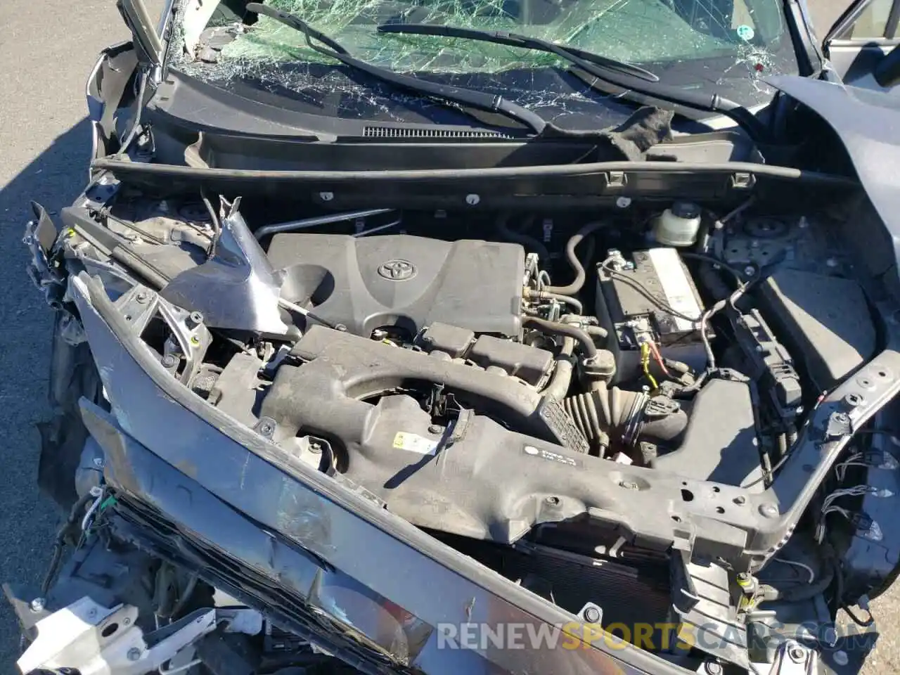 7 Photograph of a damaged car JTMA1RFV3KD033689 TOYOTA RAV4 2019