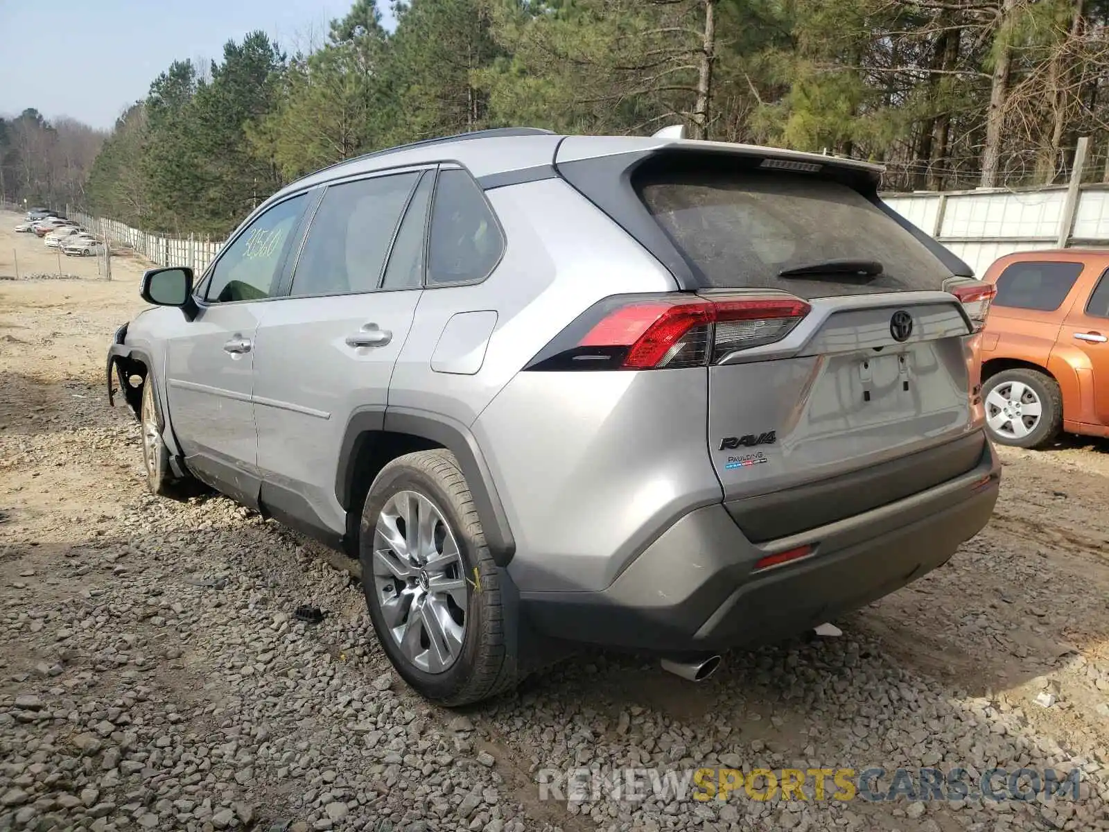 3 Photograph of a damaged car JTMA1RFV3KD037502 TOYOTA RAV4 2019