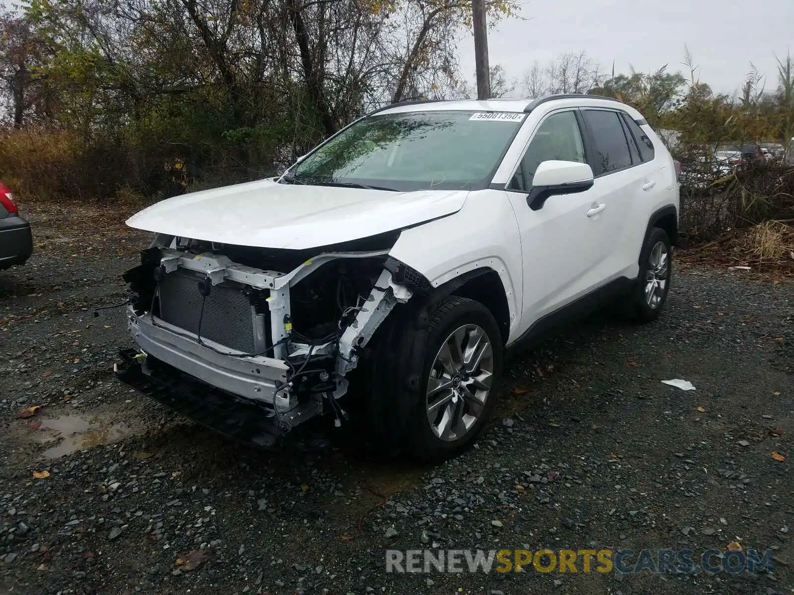 2 Photograph of a damaged car JTMA1RFV3KD510833 TOYOTA RAV4 2019