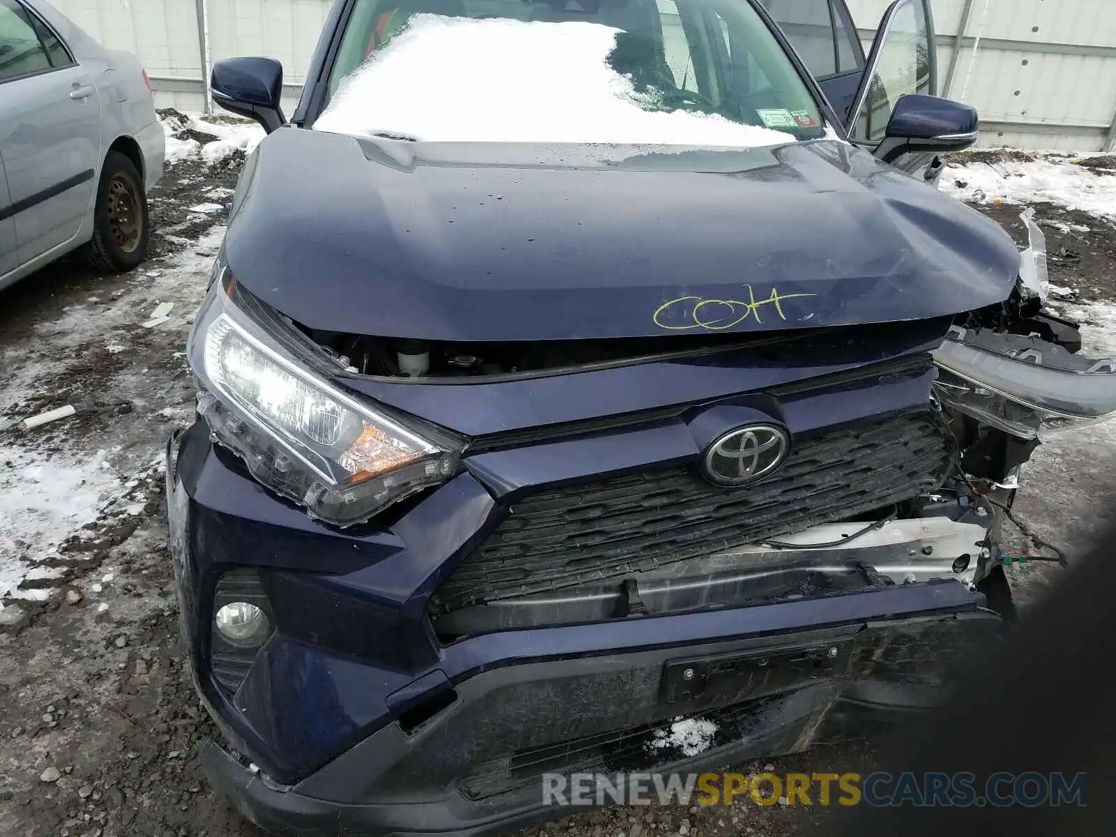 7 Photograph of a damaged car JTMA1RFV3KD514574 TOYOTA RAV4 2019