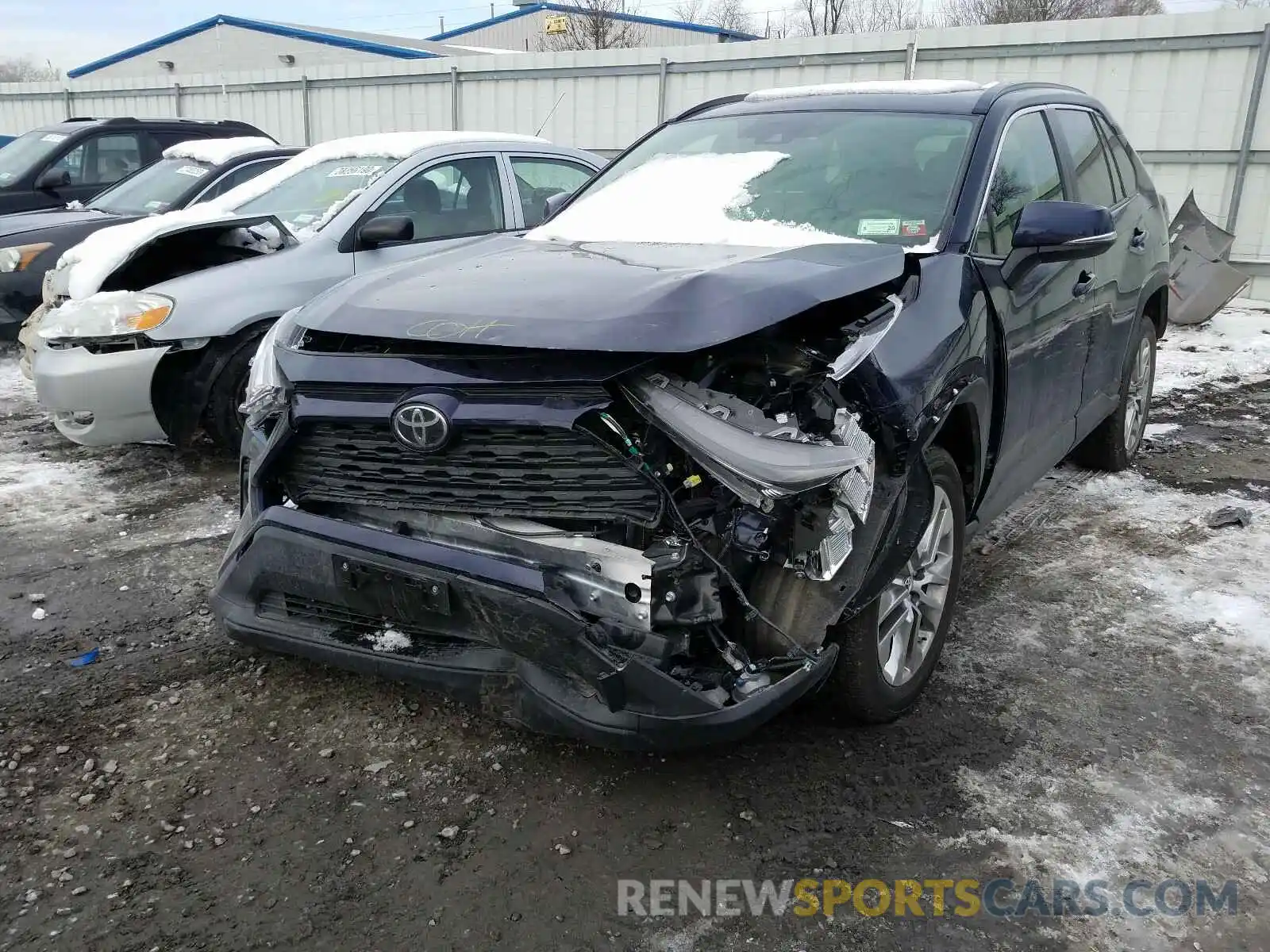 9 Photograph of a damaged car JTMA1RFV3KD514574 TOYOTA RAV4 2019