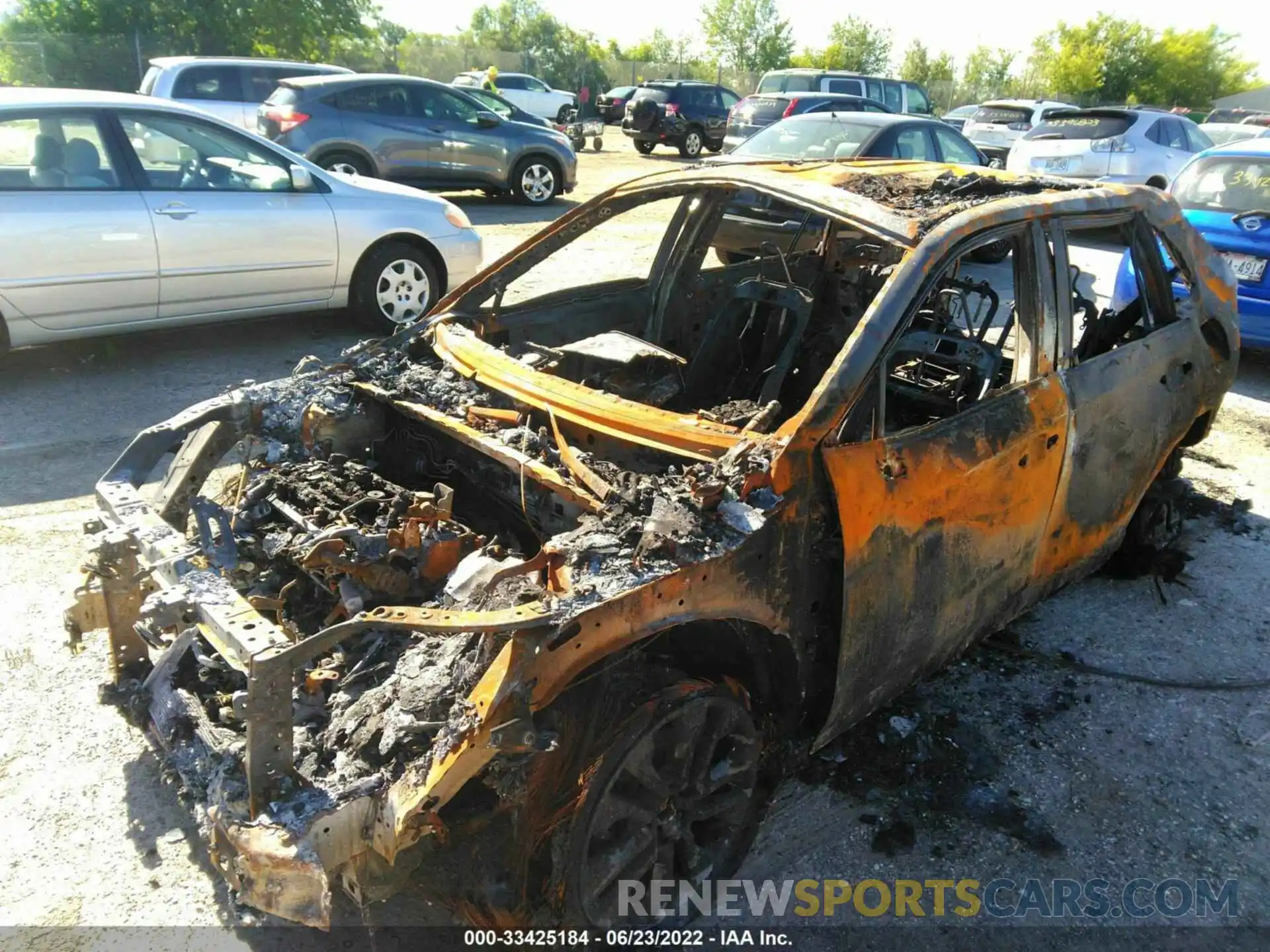 6 Photograph of a damaged car JTMA1RFV3KD516275 TOYOTA RAV4 2019