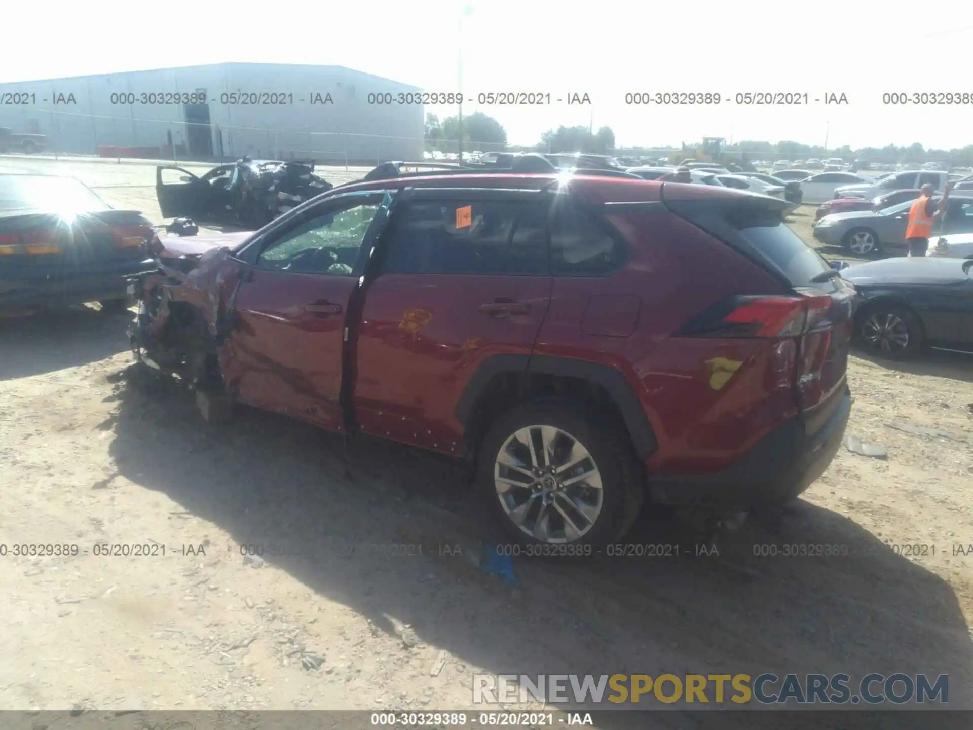 3 Photograph of a damaged car JTMA1RFV3KJ021463 TOYOTA RAV4 2019