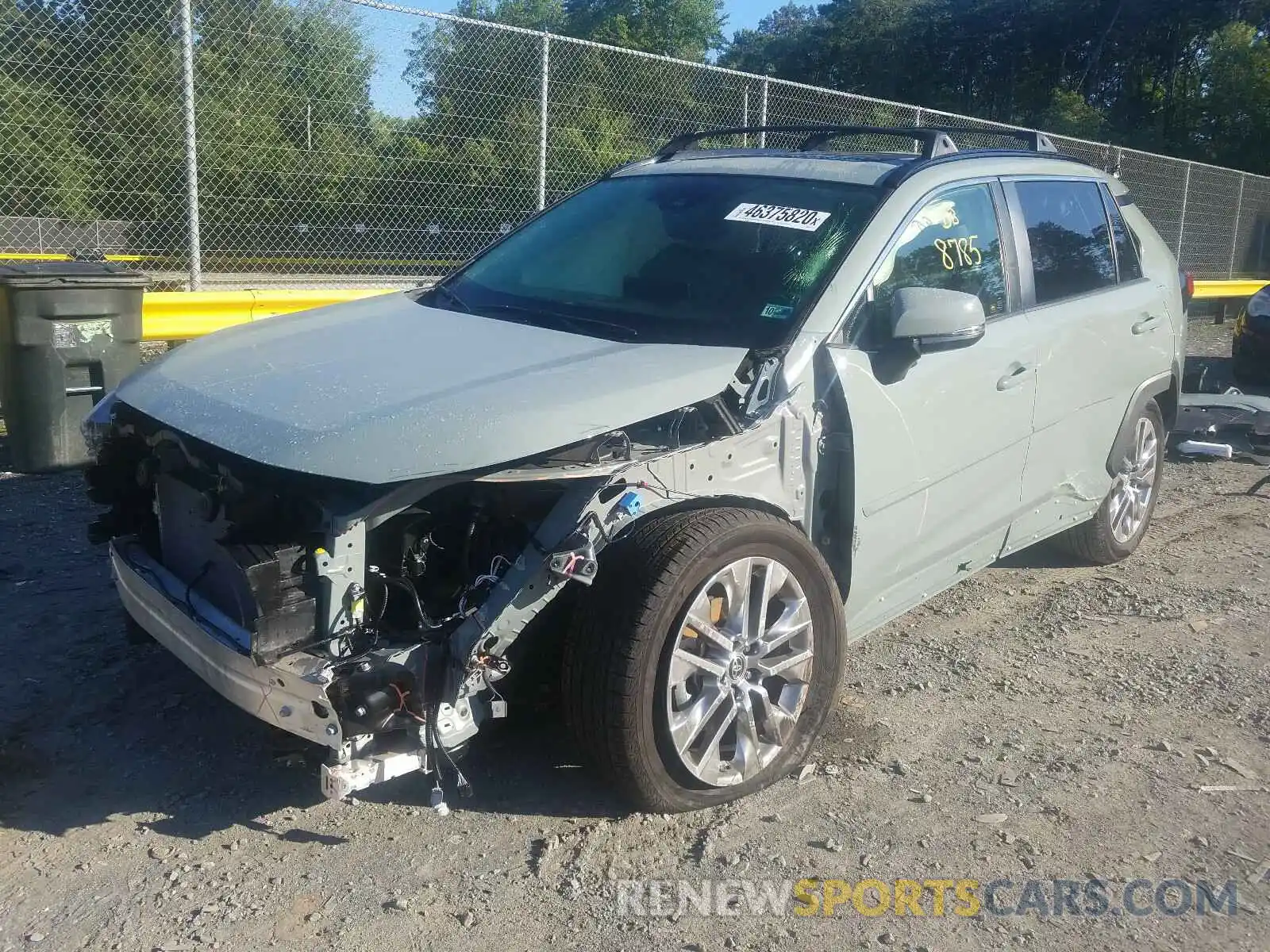 2 Photograph of a damaged car JTMA1RFV3KJ023228 TOYOTA RAV4 2019