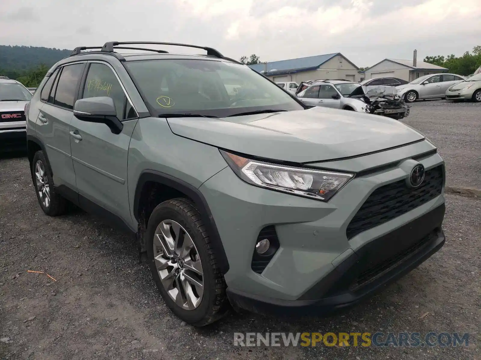 1 Фотография поврежденного автомобиля JTMA1RFV3KJ023326 TOYOTA RAV4 2019