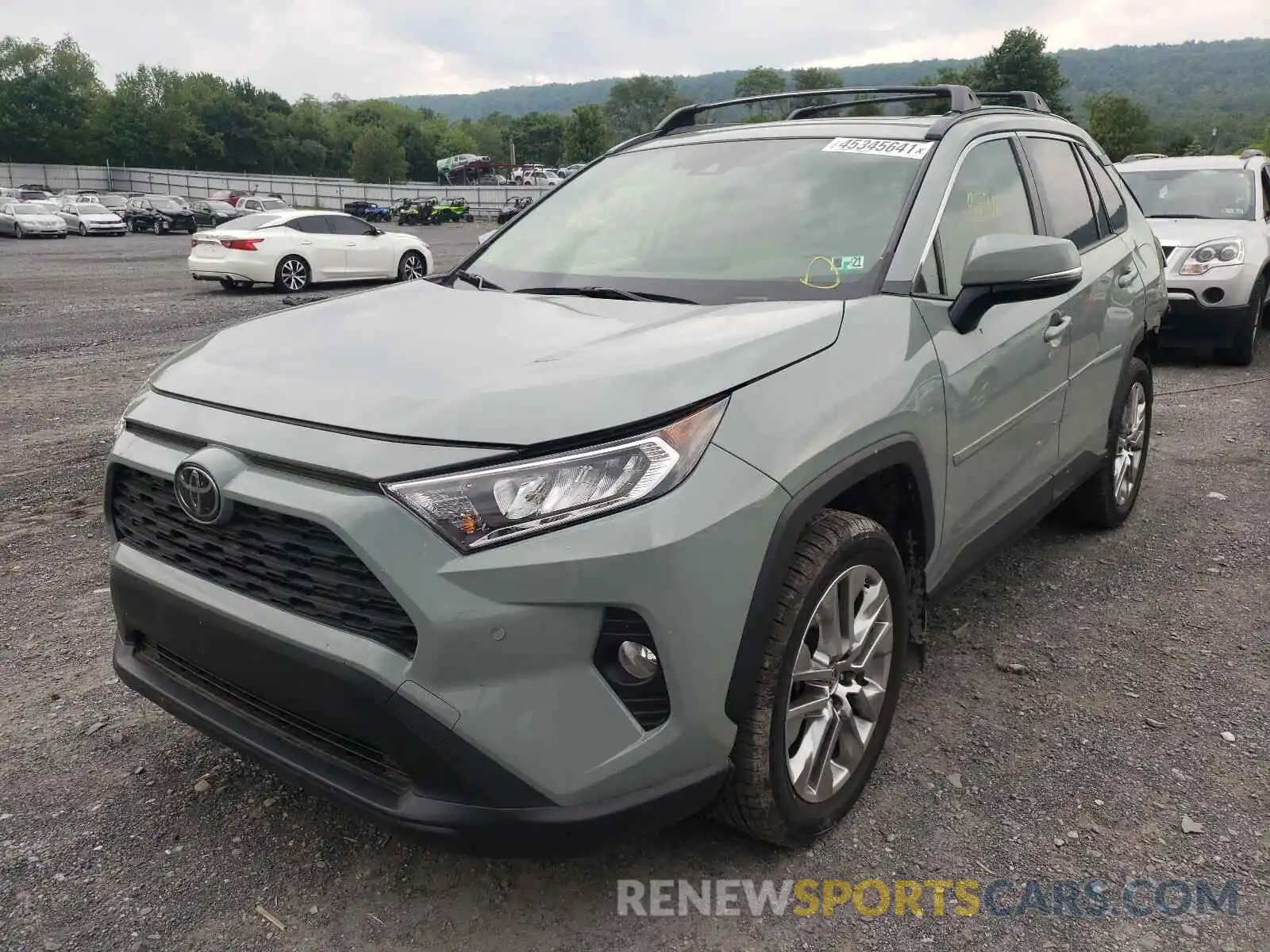 2 Photograph of a damaged car JTMA1RFV3KJ023326 TOYOTA RAV4 2019