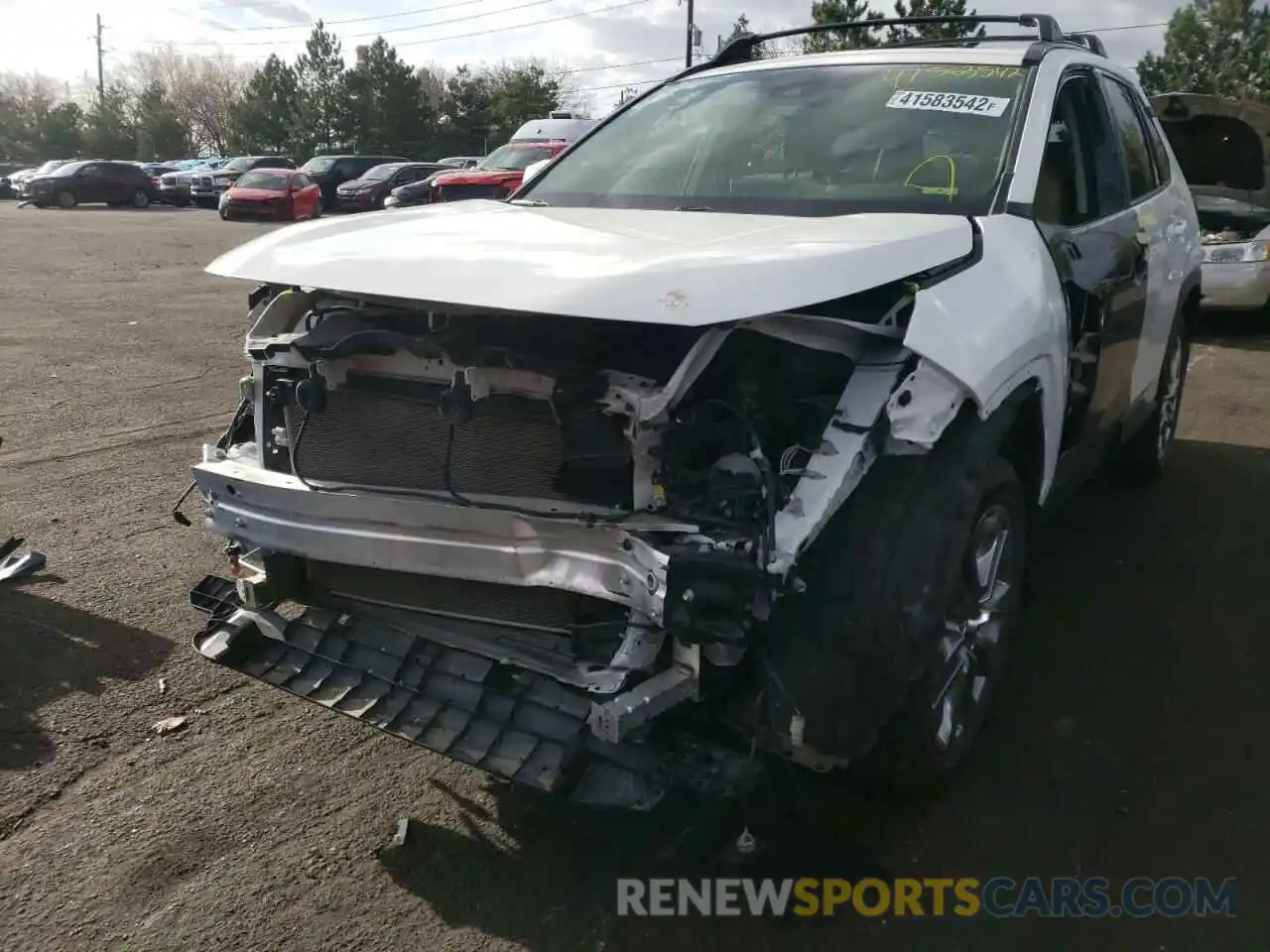 9 Photograph of a damaged car JTMA1RFV4KD005092 TOYOTA RAV4 2019