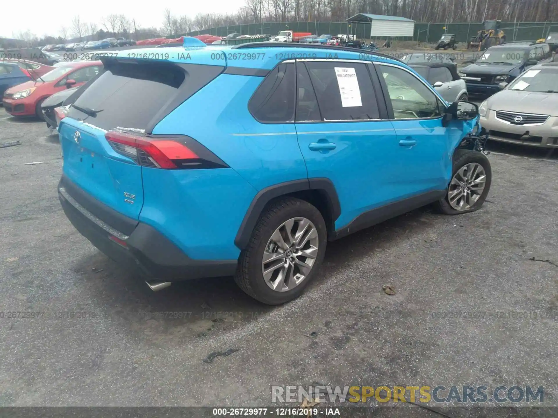 4 Photograph of a damaged car JTMA1RFV4KD005724 TOYOTA RAV4 2019