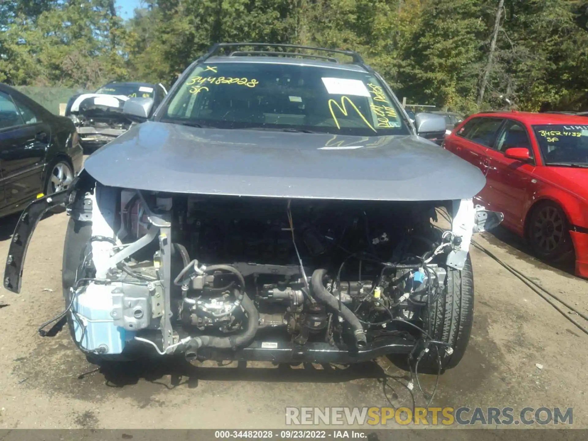 6 Photograph of a damaged car JTMA1RFV4KD007196 TOYOTA RAV4 2019