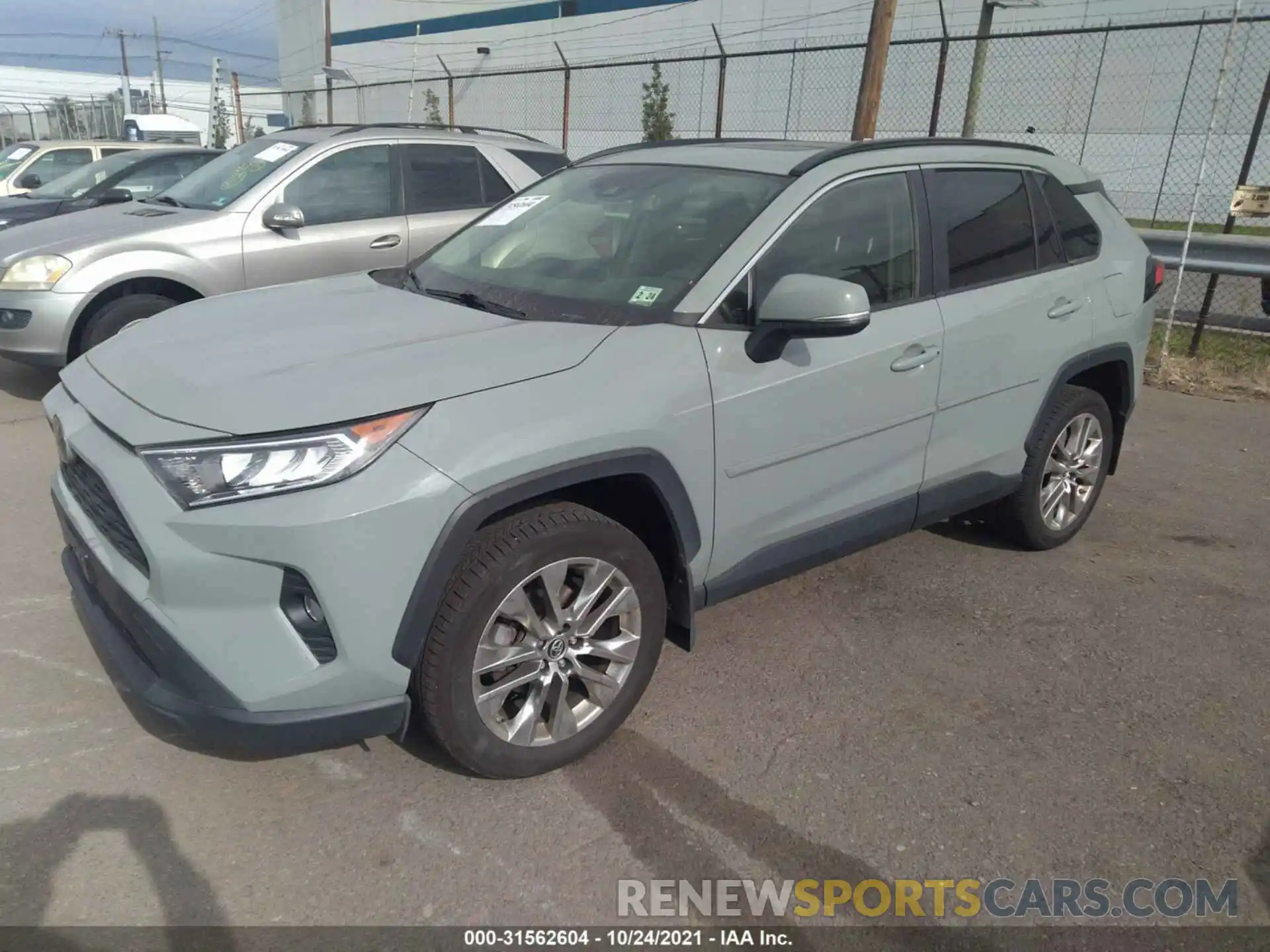 2 Photograph of a damaged car JTMA1RFV4KD010163 TOYOTA RAV4 2019