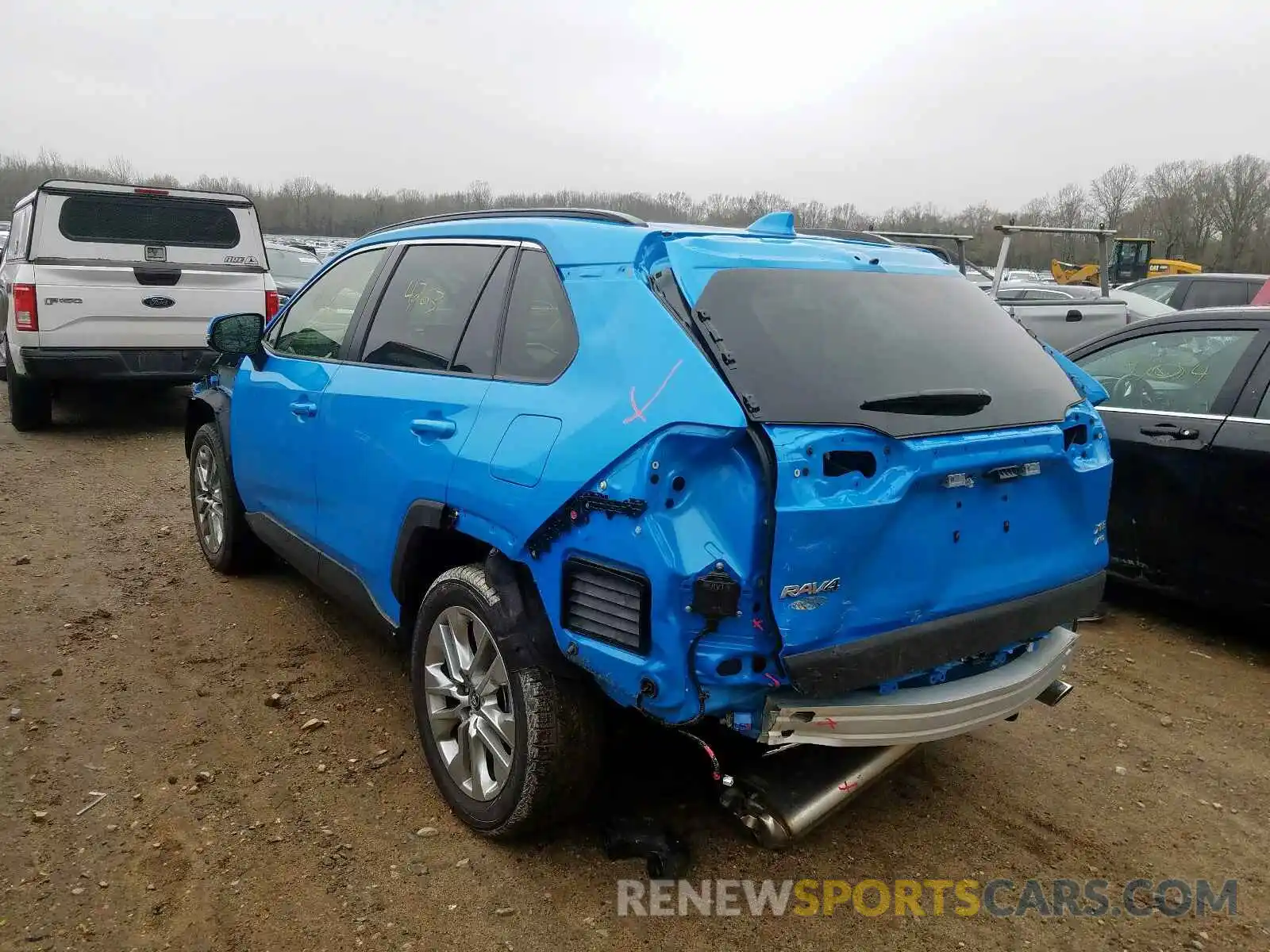 3 Photograph of a damaged car JTMA1RFV4KD025777 TOYOTA RAV4 2019