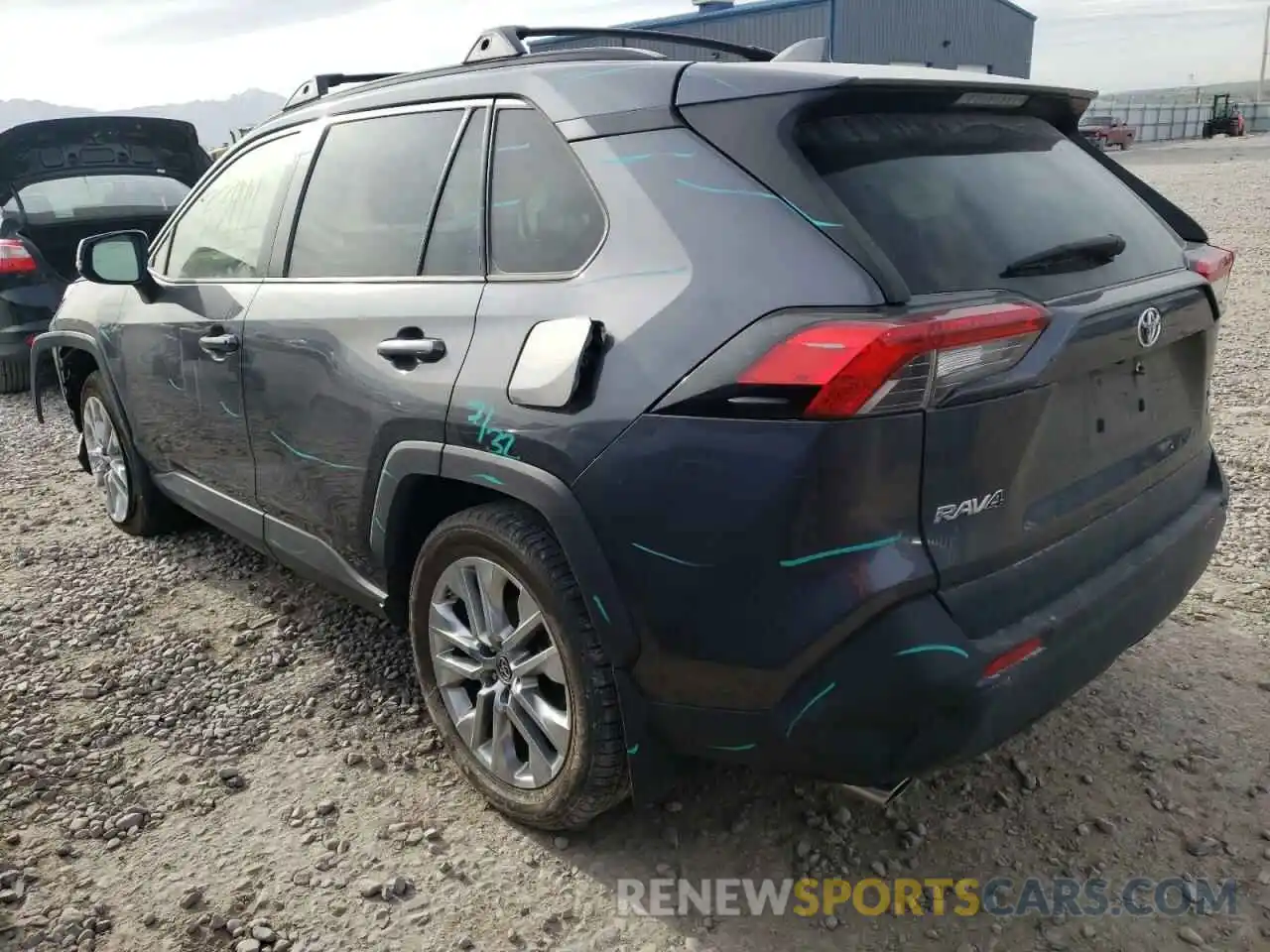 3 Photograph of a damaged car JTMA1RFV4KD030784 TOYOTA RAV4 2019