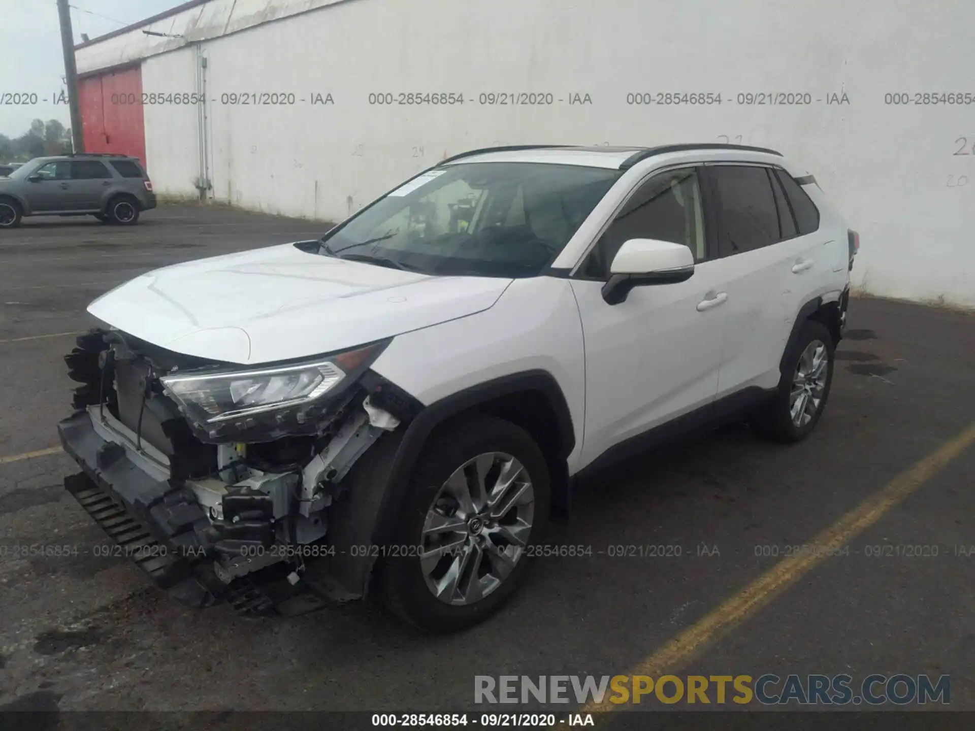 2 Photograph of a damaged car JTMA1RFV4KD031580 TOYOTA RAV4 2019