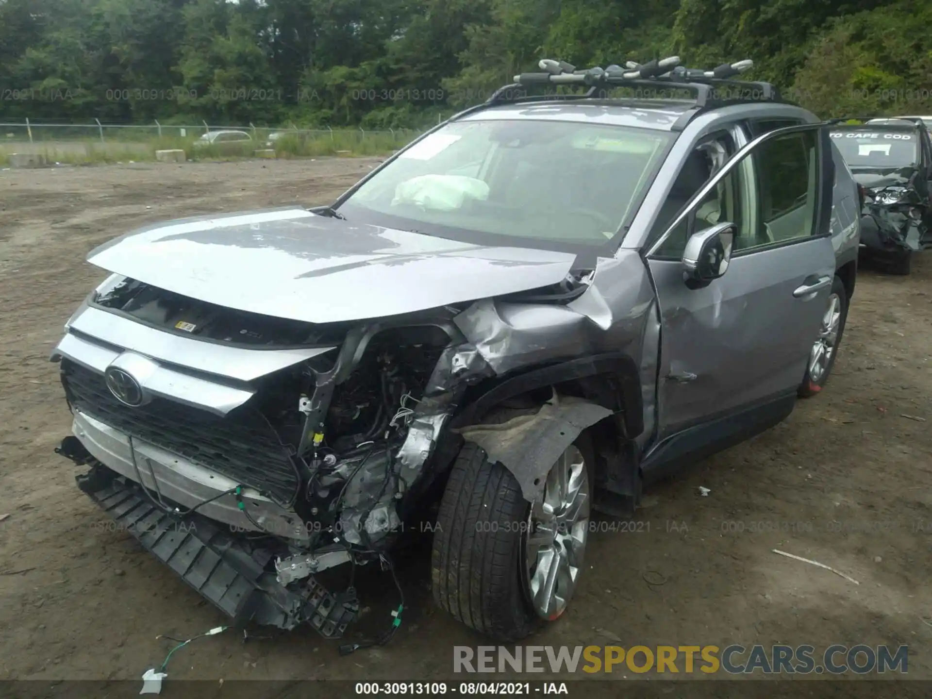 6 Photograph of a damaged car JTMA1RFV4KD041686 TOYOTA RAV4 2019