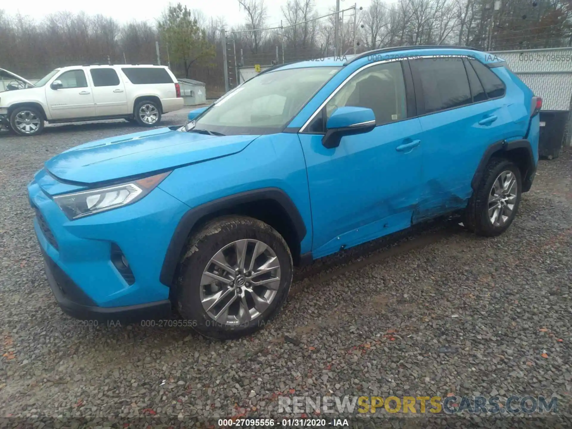 2 Photograph of a damaged car JTMA1RFV4KD503230 TOYOTA RAV4 2019