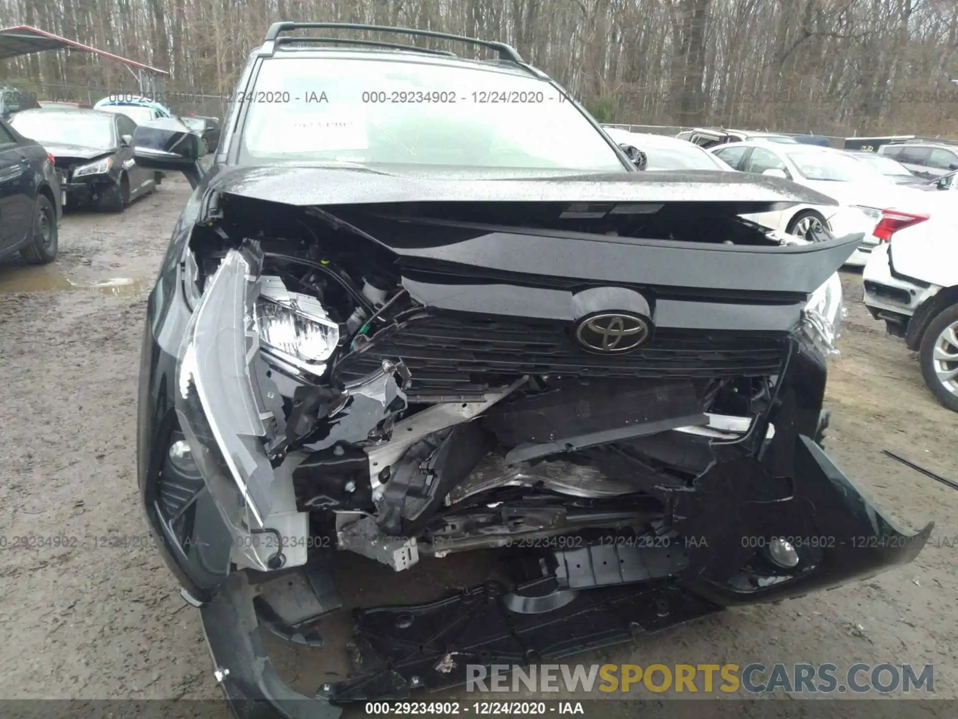 6 Photograph of a damaged car JTMA1RFV4KD504586 TOYOTA RAV4 2019