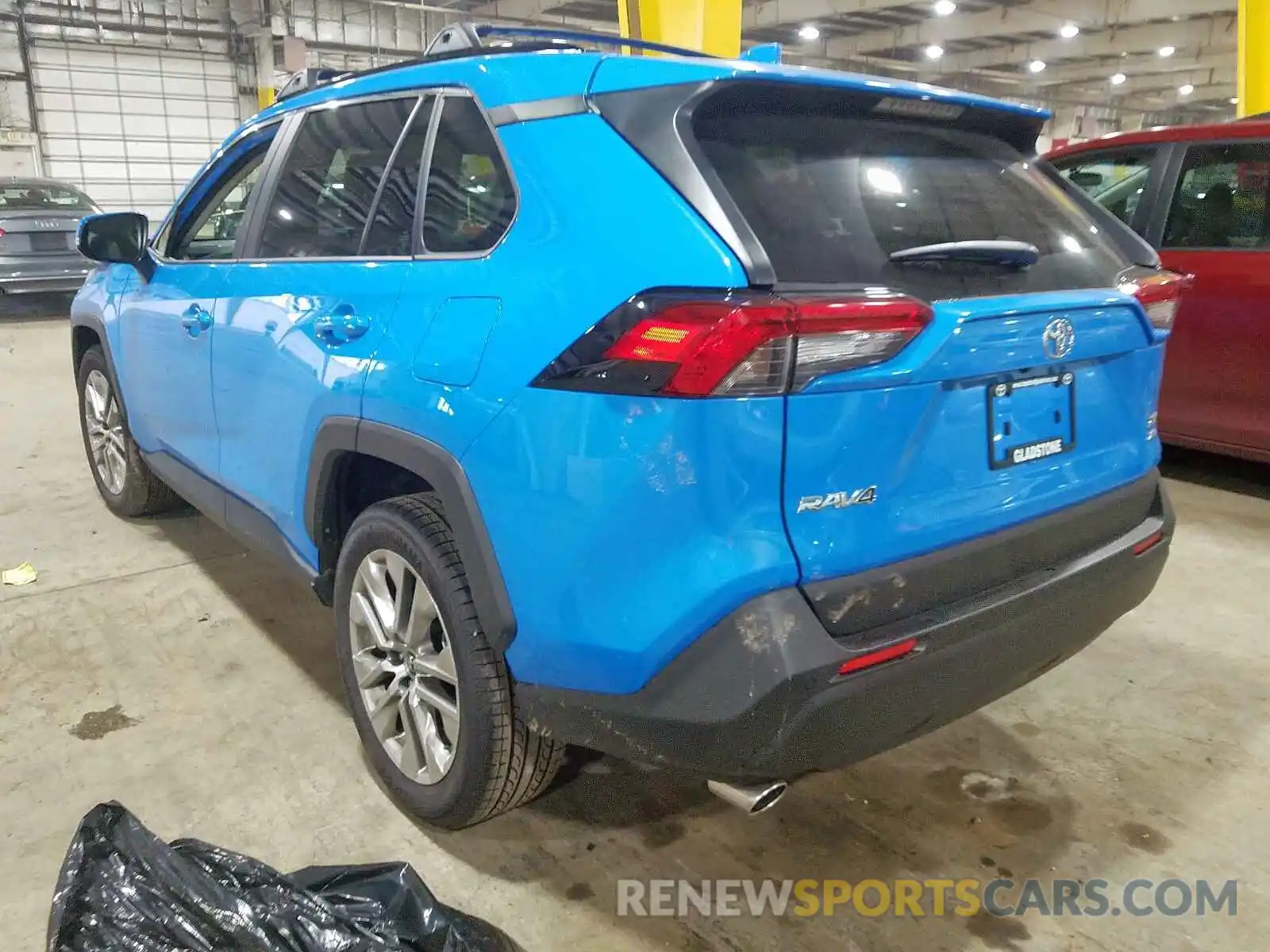 3 Photograph of a damaged car JTMA1RFV4KD507679 TOYOTA RAV4 2019