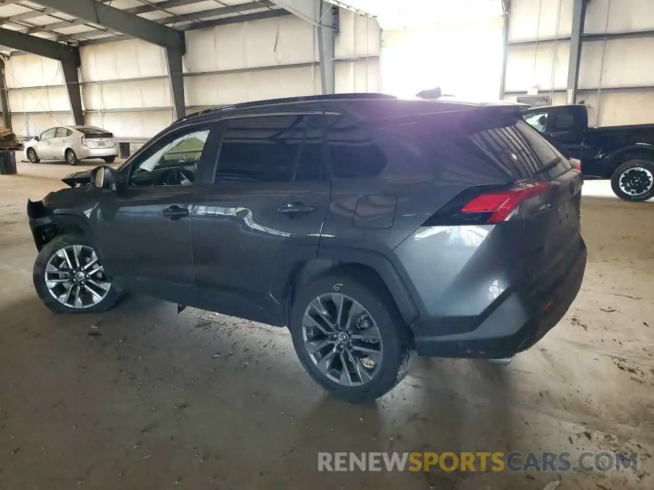 2 Photograph of a damaged car JTMA1RFV4KD513238 TOYOTA RAV4 2019