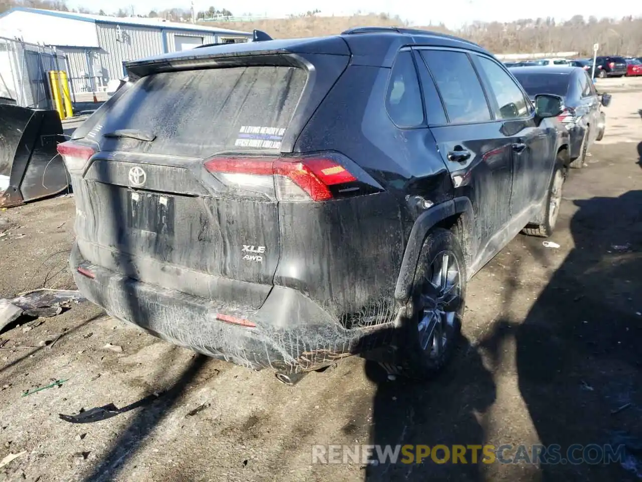 4 Photograph of a damaged car JTMA1RFV4KJ017454 TOYOTA RAV4 2019