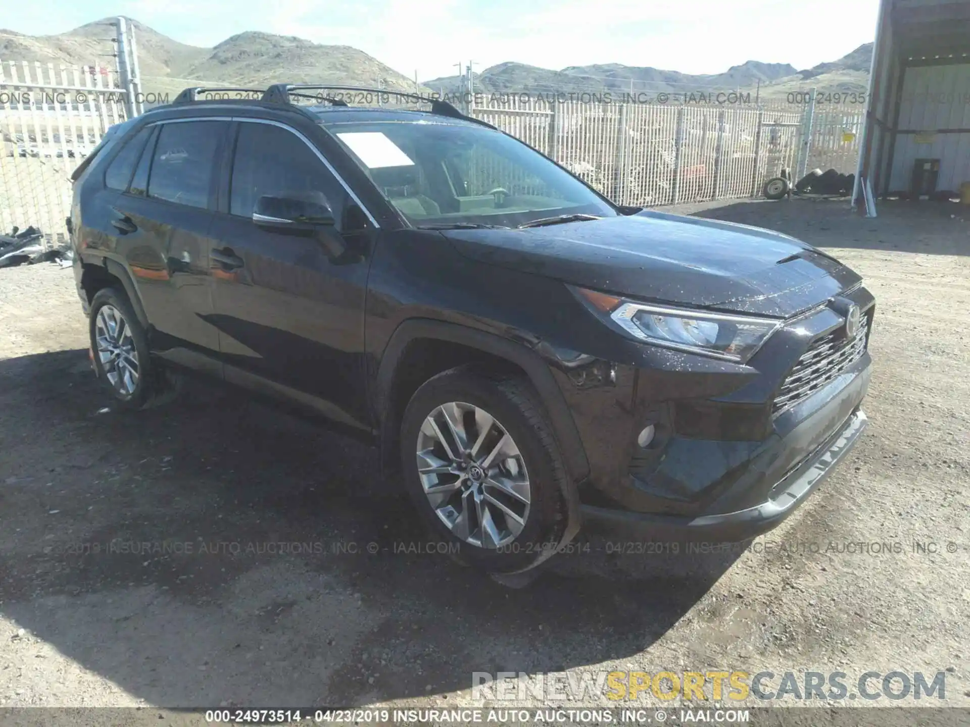 1 Photograph of a damaged car JTMA1RFV5KD005134 TOYOTA RAV4 2019