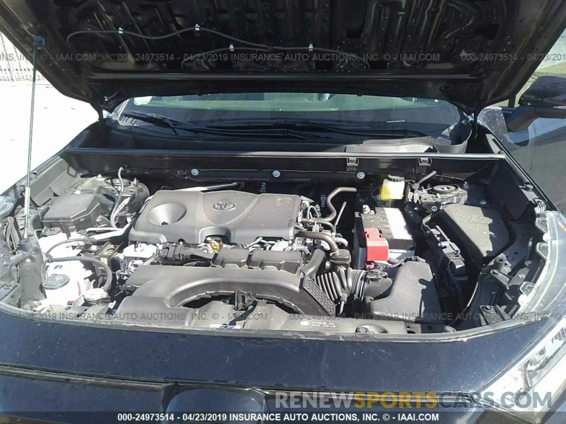 10 Photograph of a damaged car JTMA1RFV5KD005134 TOYOTA RAV4 2019