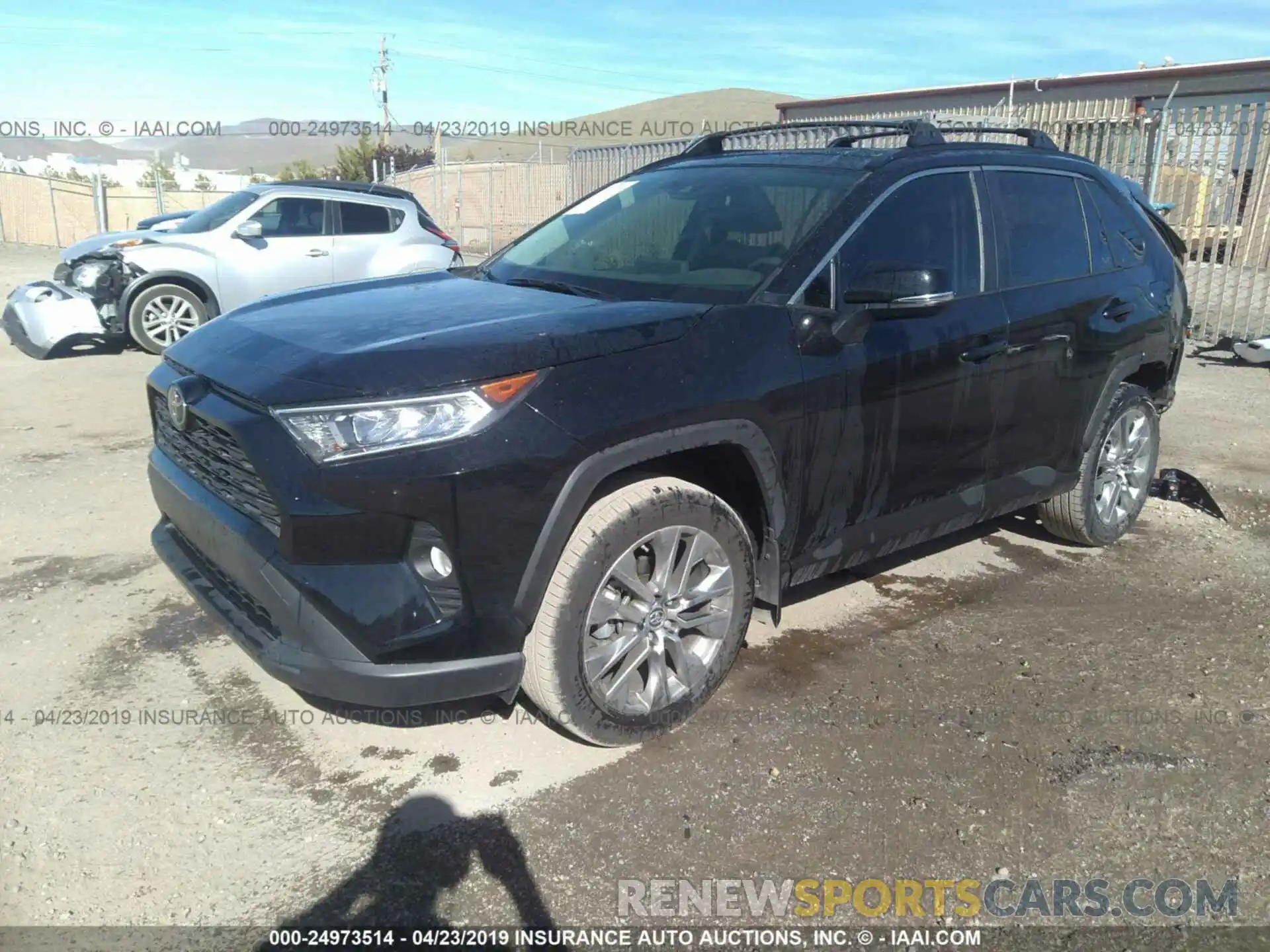 2 Photograph of a damaged car JTMA1RFV5KD005134 TOYOTA RAV4 2019