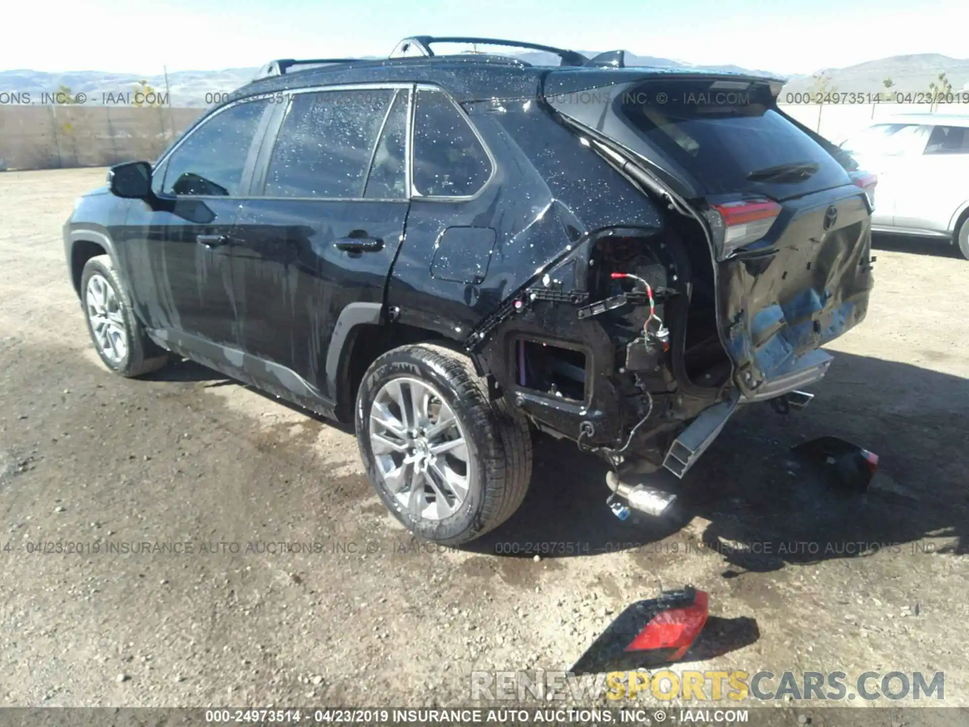 3 Photograph of a damaged car JTMA1RFV5KD005134 TOYOTA RAV4 2019