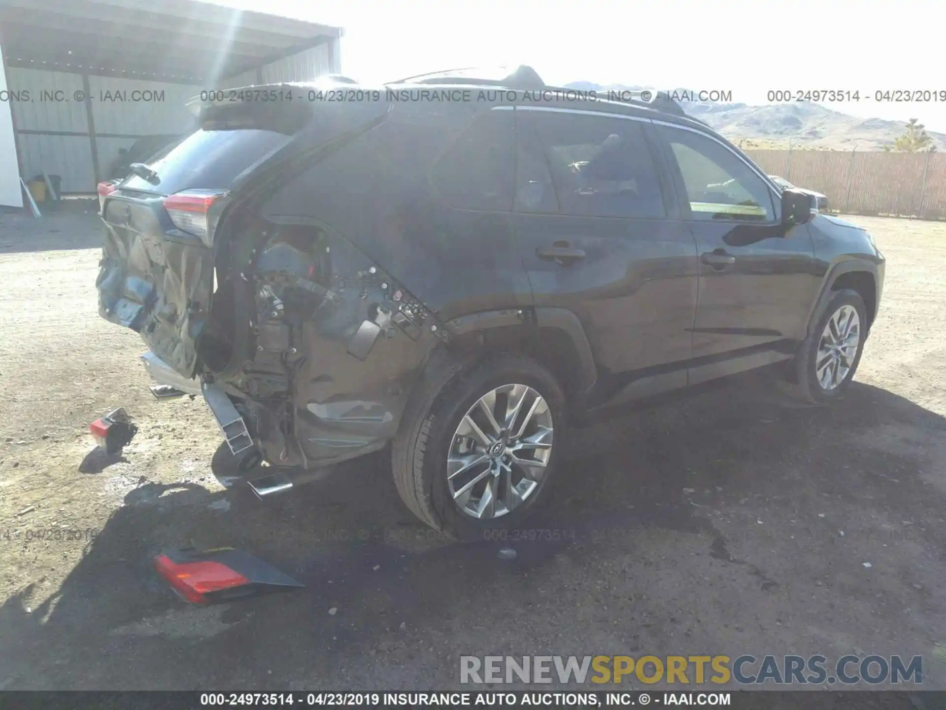 4 Photograph of a damaged car JTMA1RFV5KD005134 TOYOTA RAV4 2019