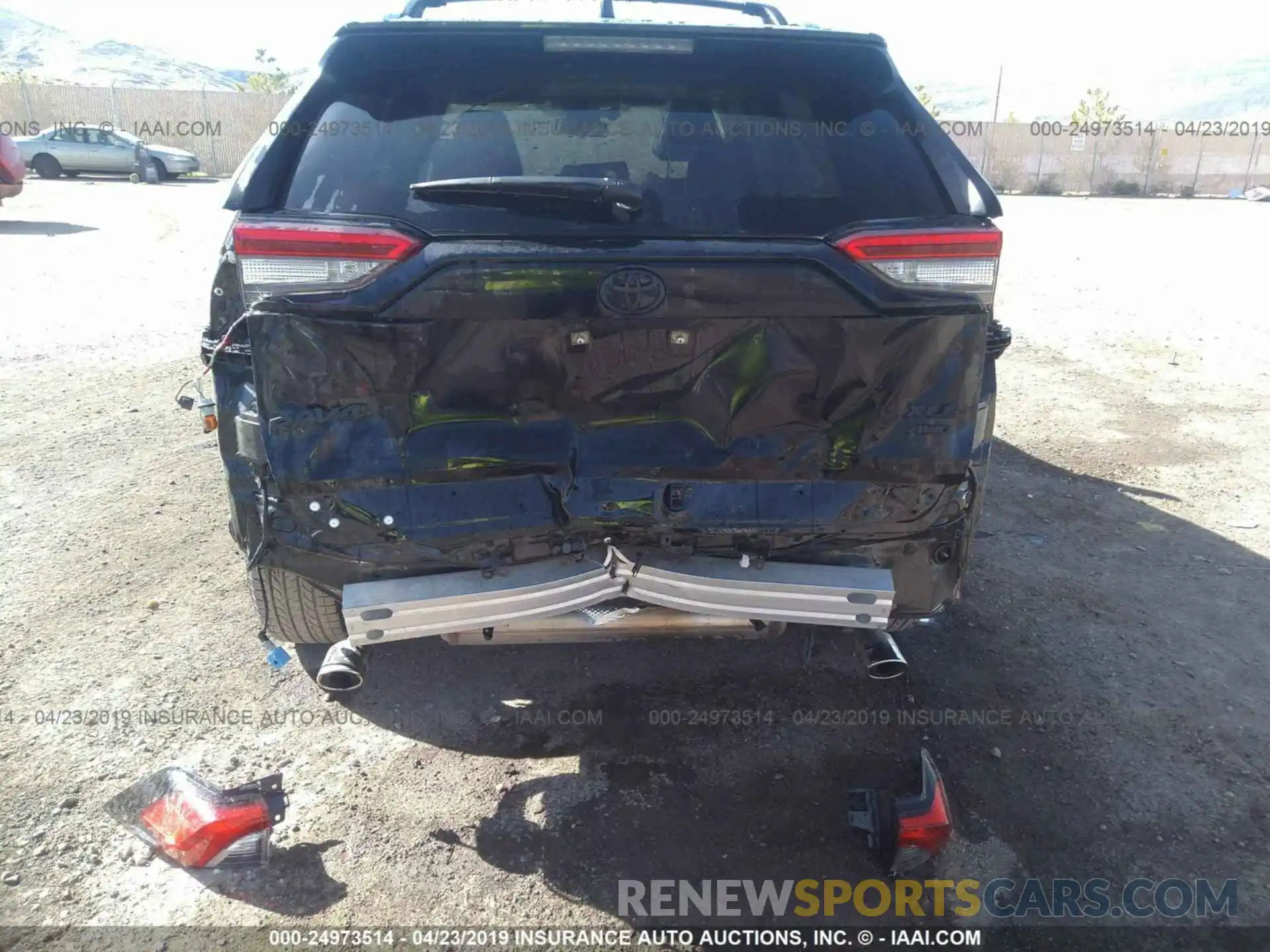 6 Photograph of a damaged car JTMA1RFV5KD005134 TOYOTA RAV4 2019