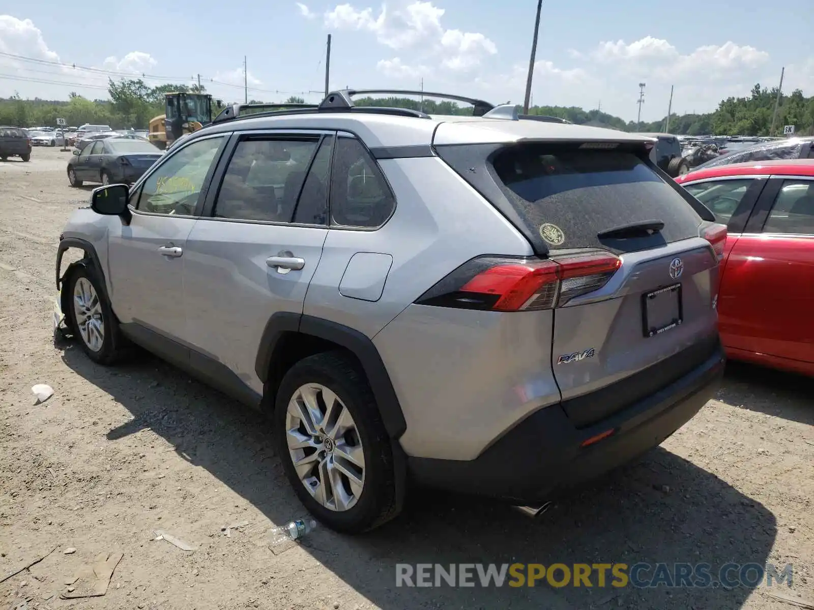 3 Photograph of a damaged car JTMA1RFV5KD031023 TOYOTA RAV4 2019