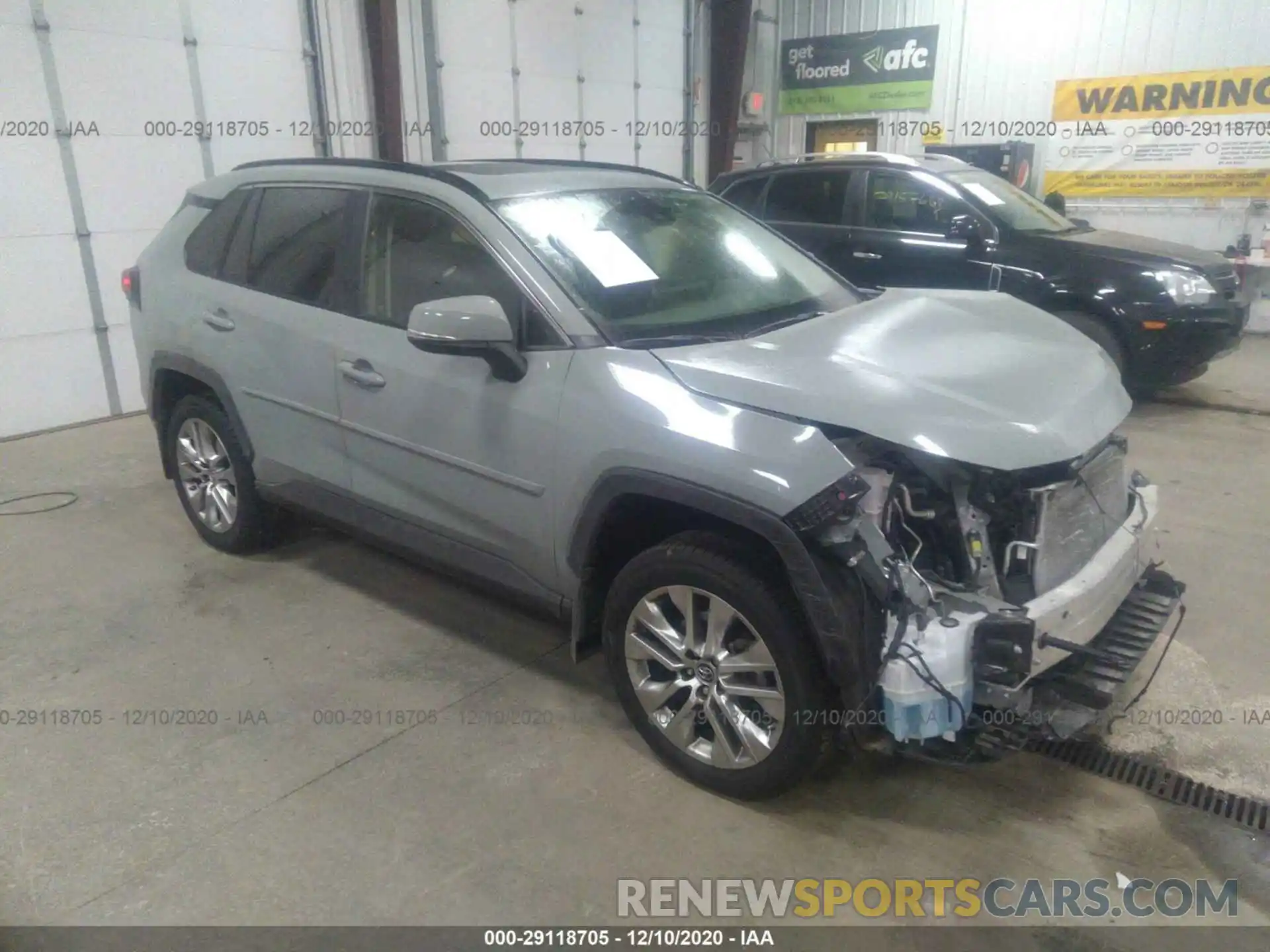 1 Photograph of a damaged car JTMA1RFV5KD036044 TOYOTA RAV4 2019