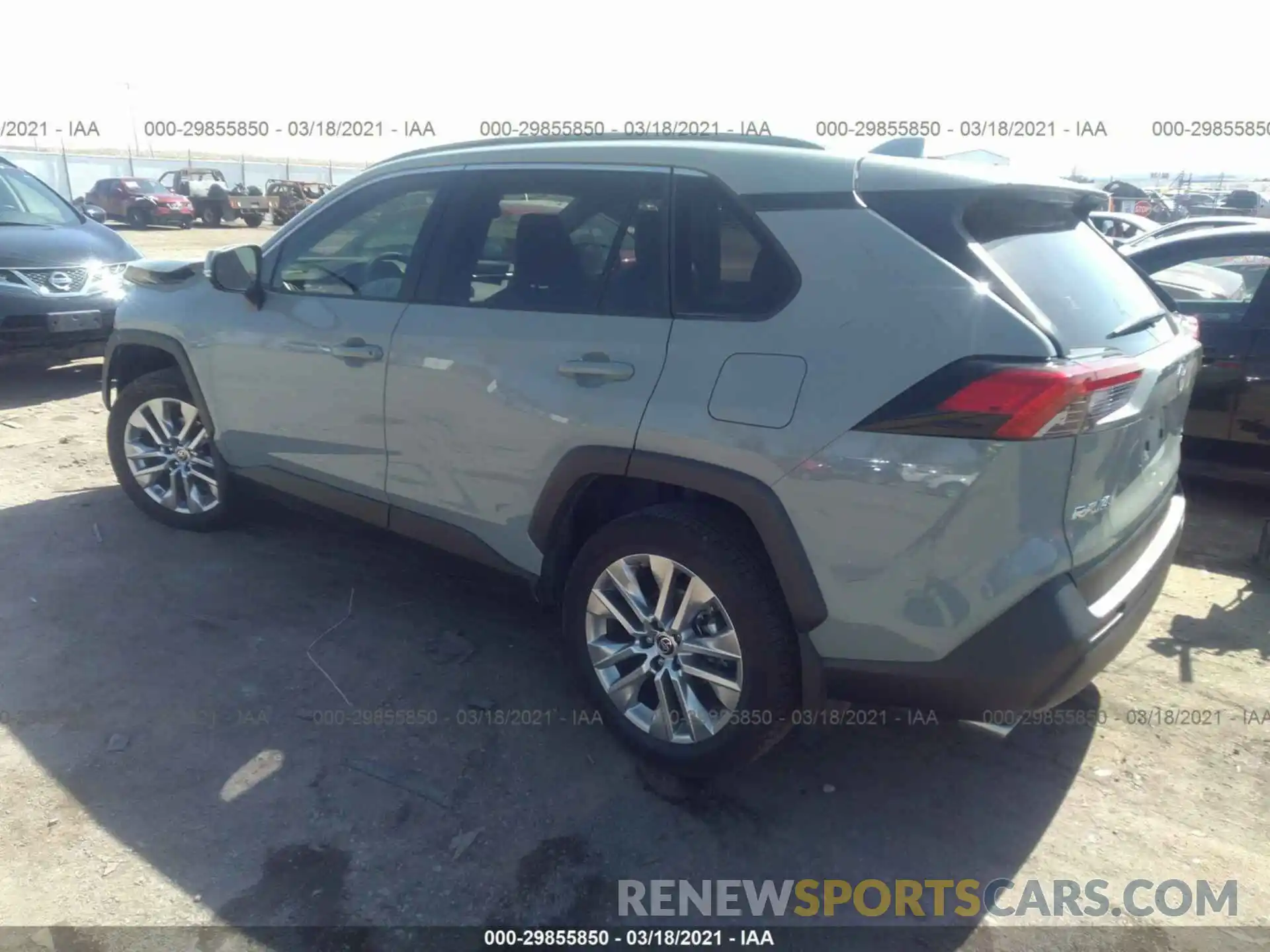 3 Photograph of a damaged car JTMA1RFV5KD042605 TOYOTA RAV4 2019