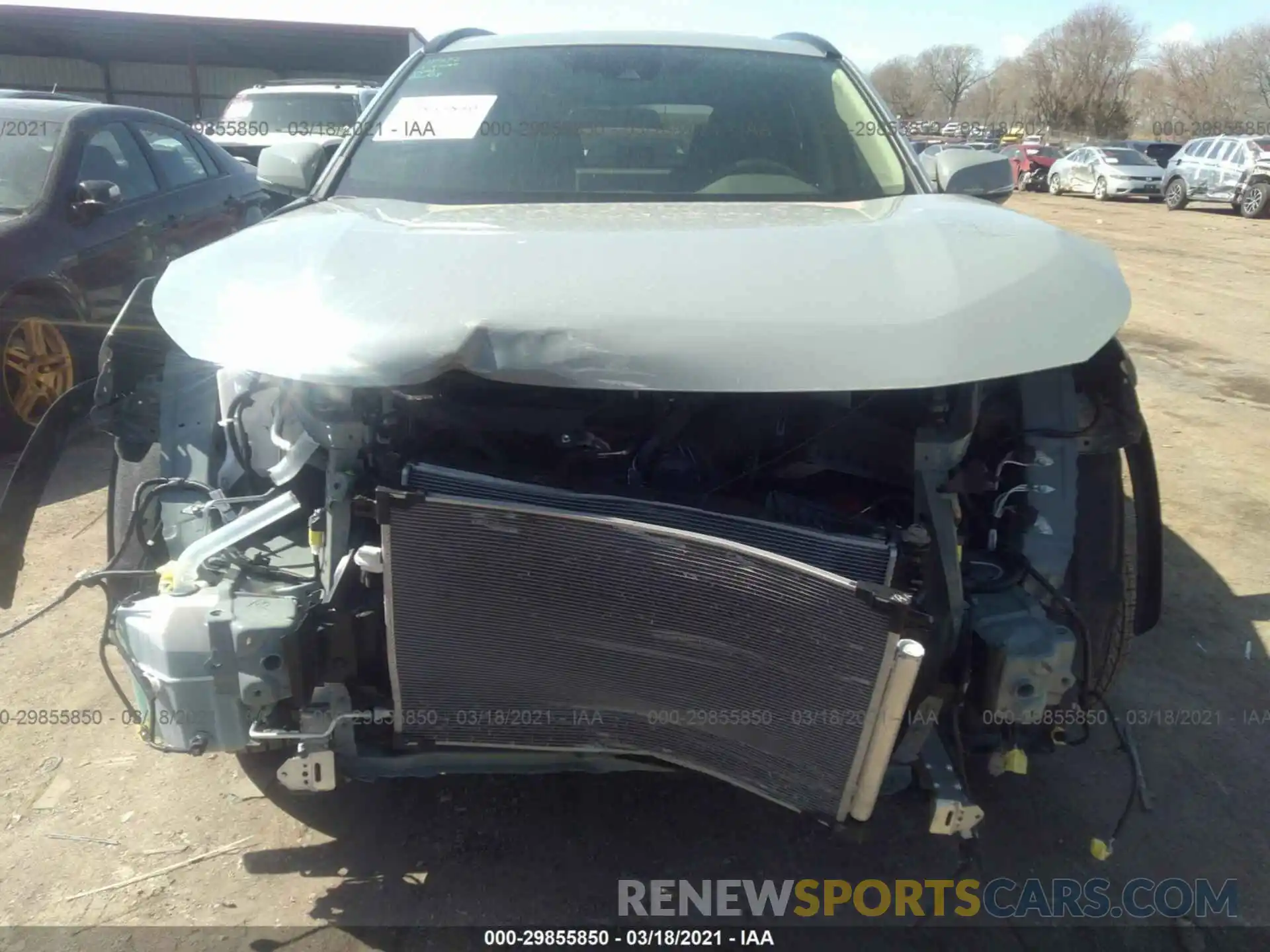 6 Photograph of a damaged car JTMA1RFV5KD042605 TOYOTA RAV4 2019