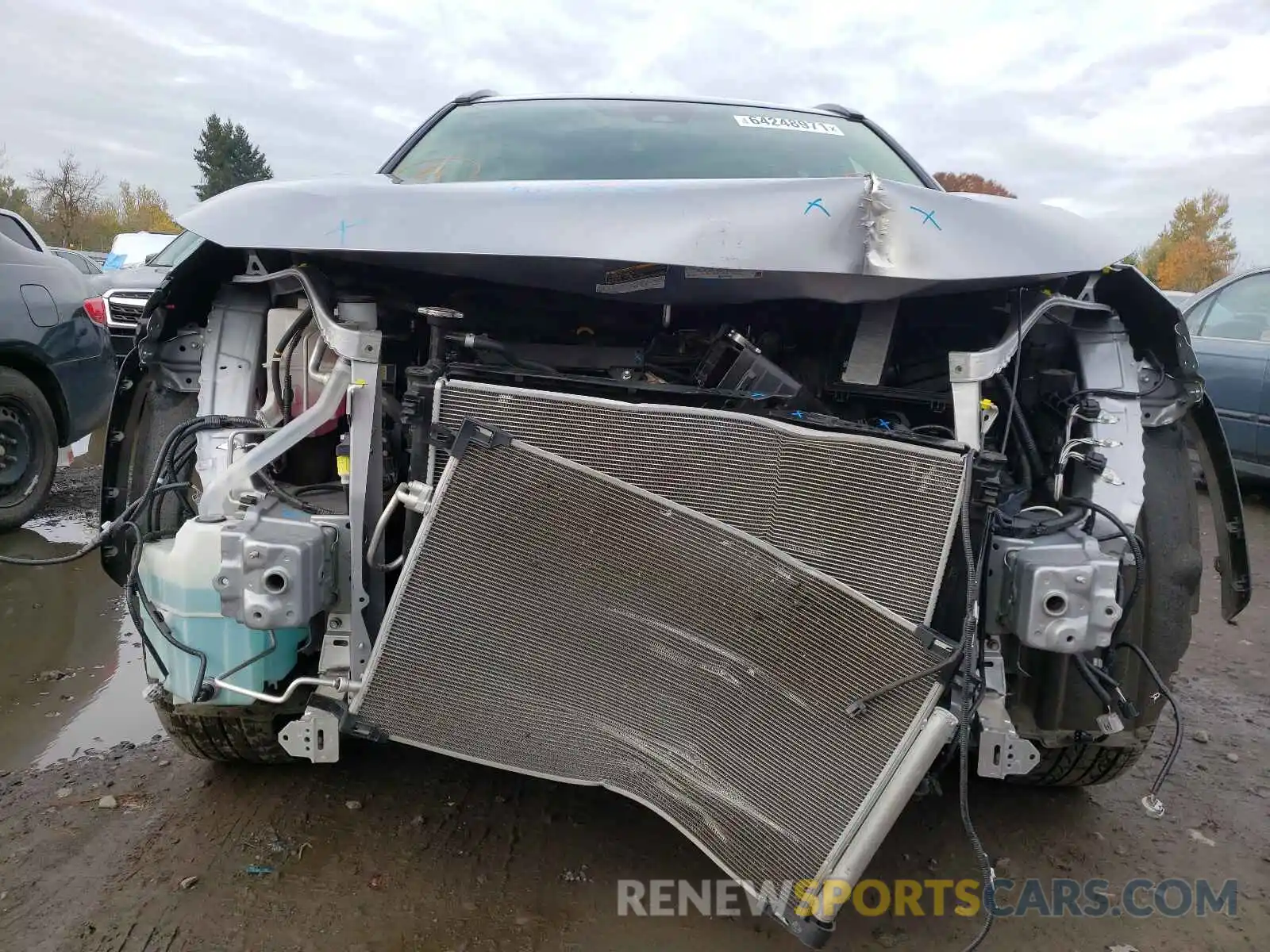 9 Photograph of a damaged car JTMA1RFV5KD500224 TOYOTA RAV4 2019