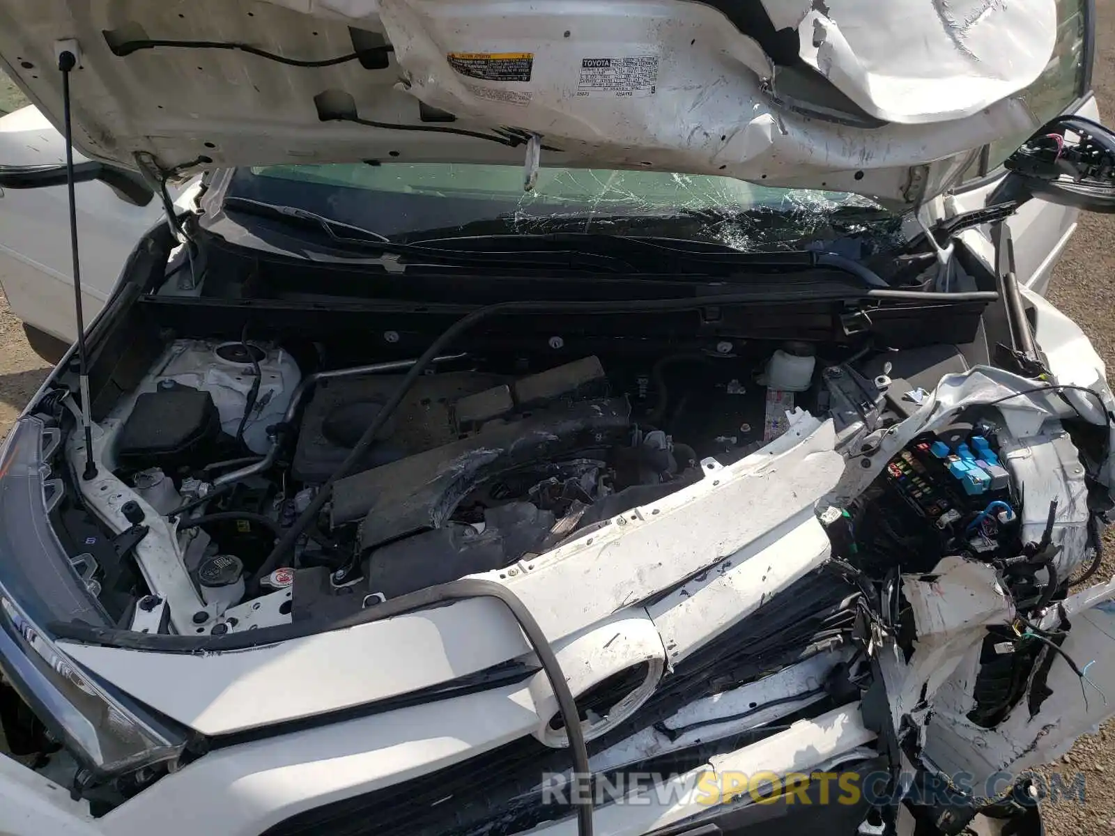 7 Photograph of a damaged car JTMA1RFV5KD501163 TOYOTA RAV4 2019