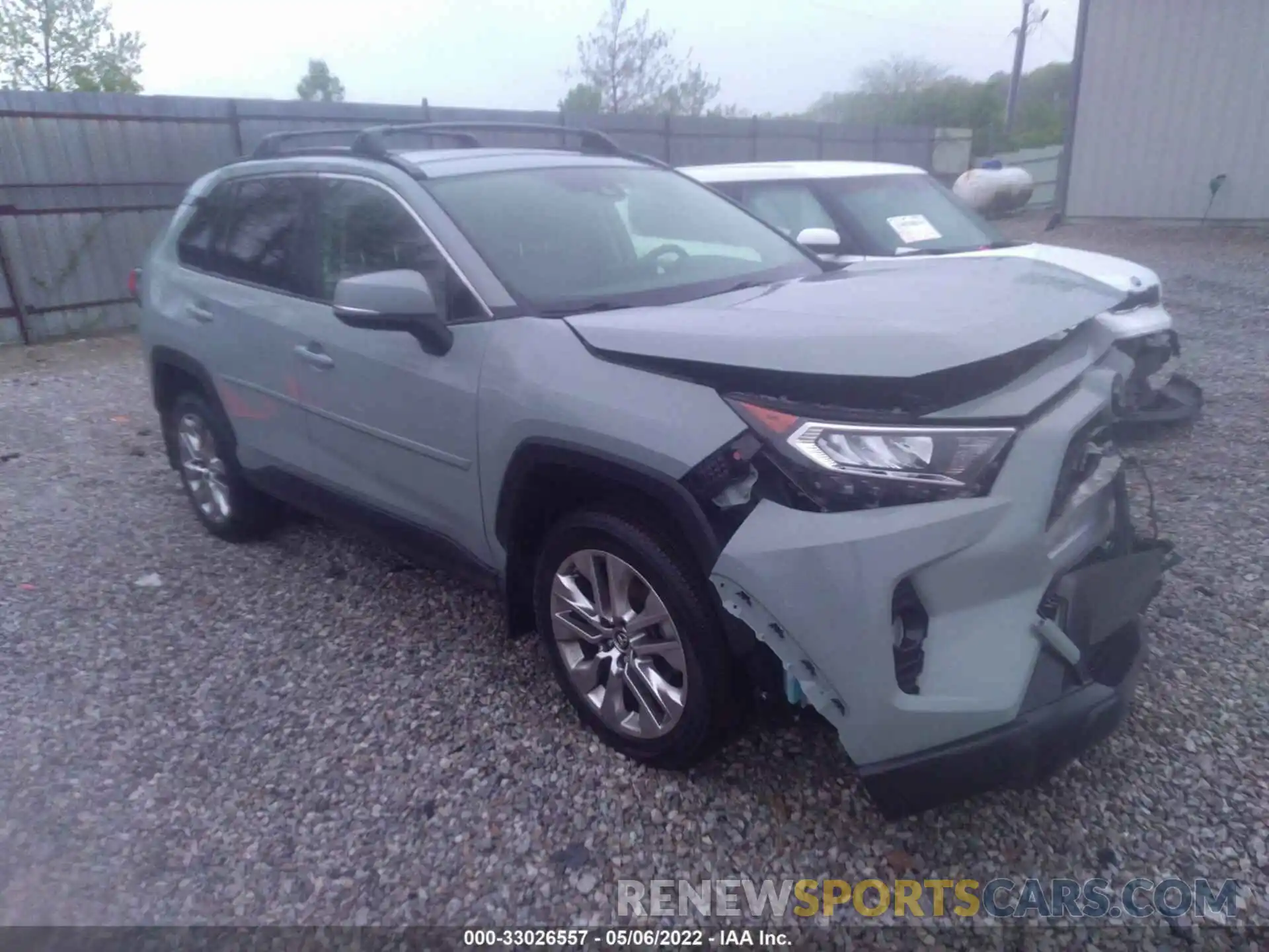 1 Photograph of a damaged car JTMA1RFV5KD505021 TOYOTA RAV4 2019