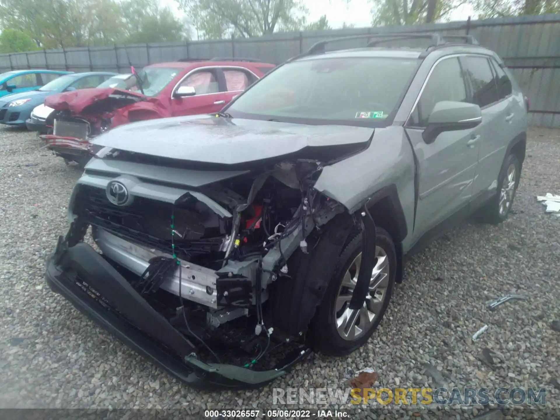 6 Photograph of a damaged car JTMA1RFV5KD505021 TOYOTA RAV4 2019