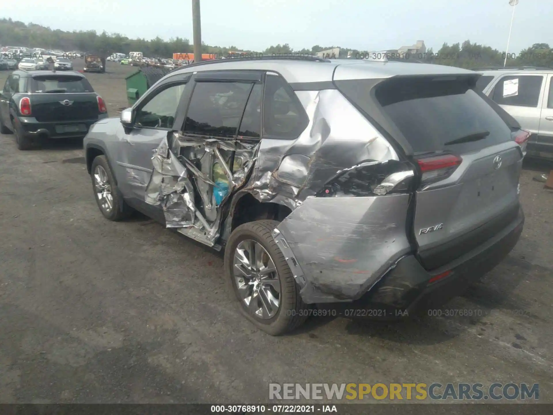 6 Photograph of a damaged car JTMA1RFV5KD509568 TOYOTA RAV4 2019