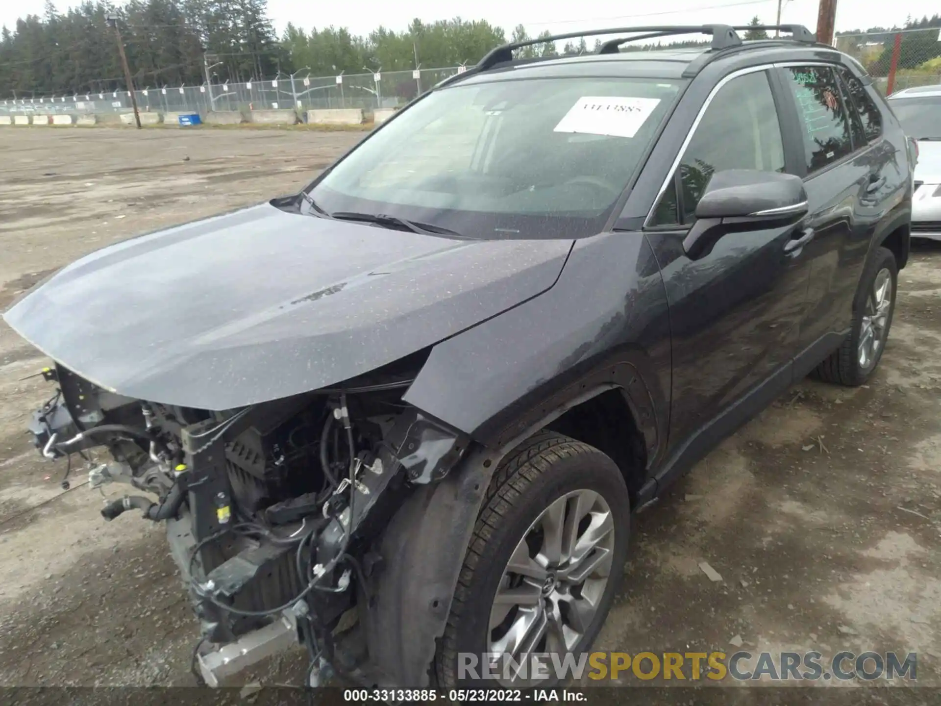 2 Photograph of a damaged car JTMA1RFV5KD514639 TOYOTA RAV4 2019