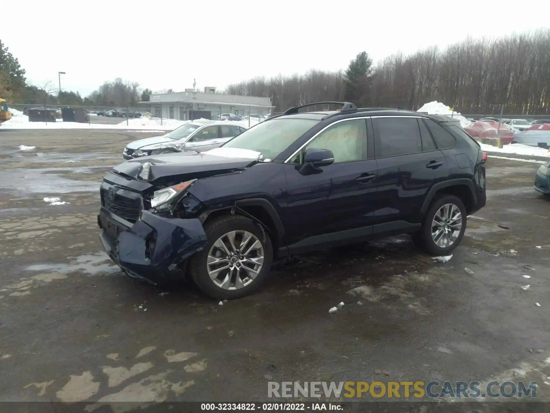 2 Photograph of a damaged car JTMA1RFV5KD518982 TOYOTA RAV4 2019