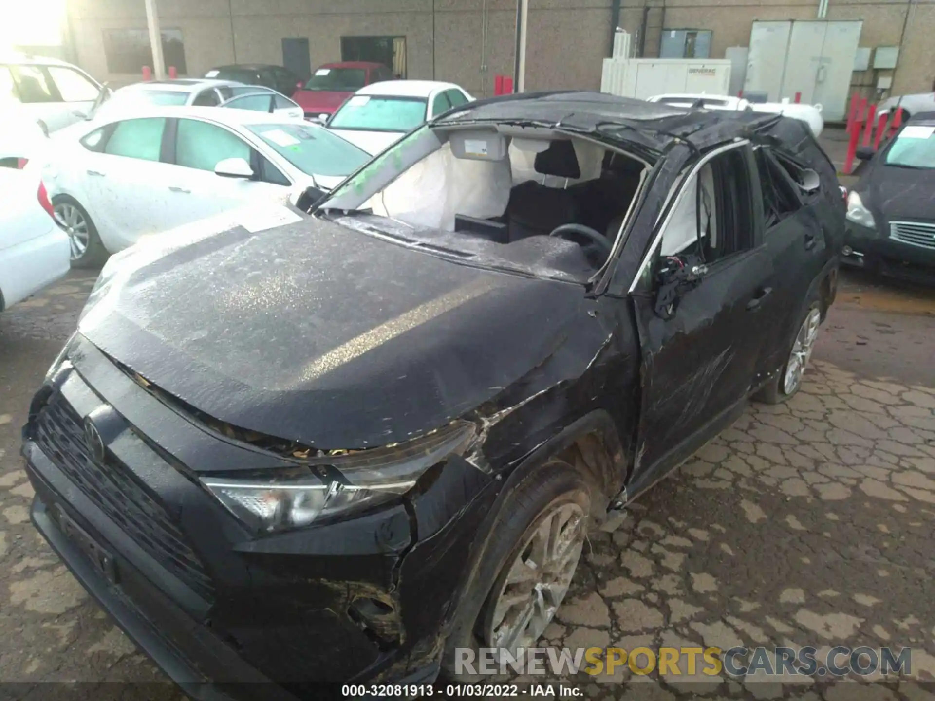 6 Фотография поврежденного автомобиля JTMA1RFV5KJ001585 TOYOTA RAV4 2019