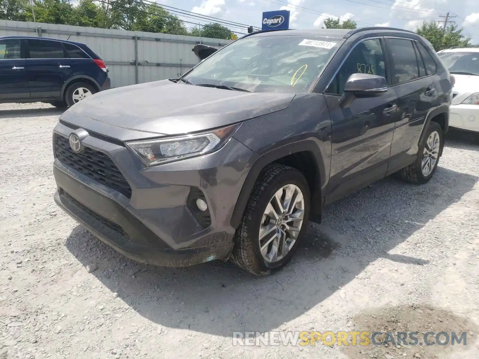 2 Photograph of a damaged car JTMA1RFV6KD003117 TOYOTA RAV4 2019