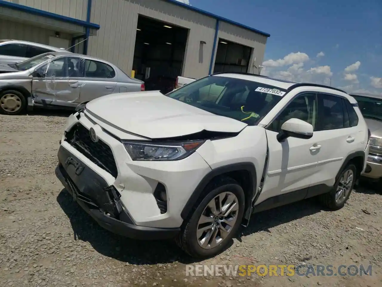 2 Photograph of a damaged car JTMA1RFV6KD003991 TOYOTA RAV4 2019