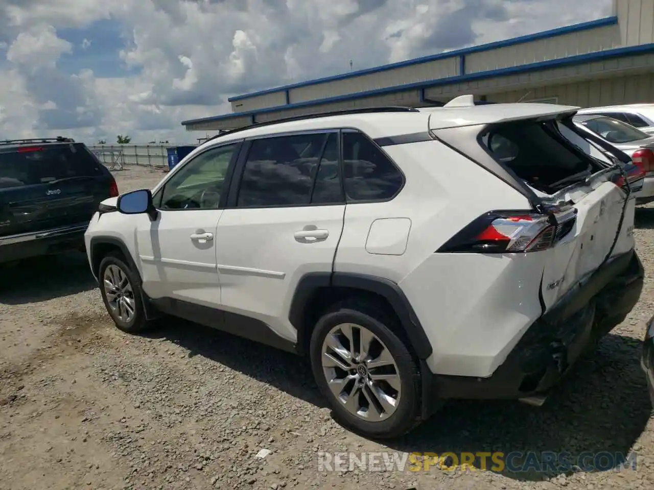 3 Photograph of a damaged car JTMA1RFV6KD003991 TOYOTA RAV4 2019