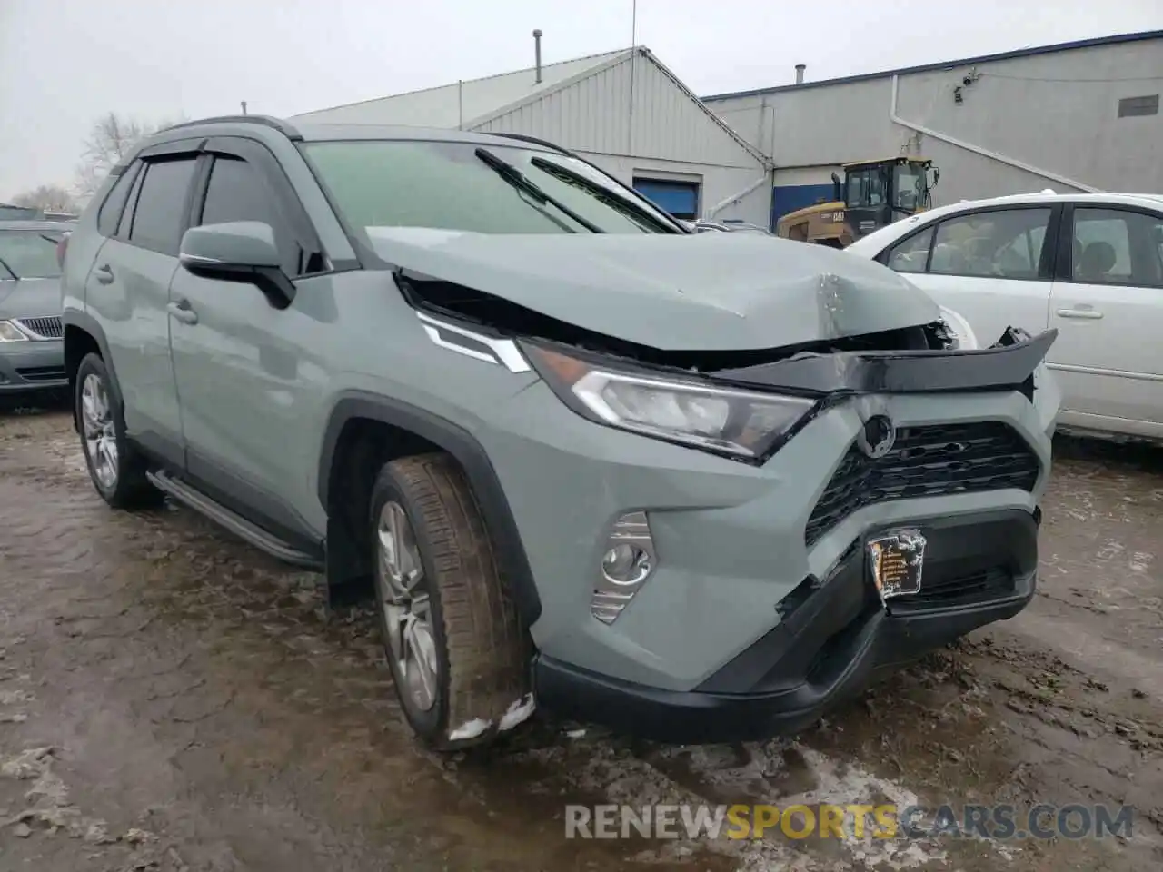 1 Photograph of a damaged car JTMA1RFV6KD008270 TOYOTA RAV4 2019