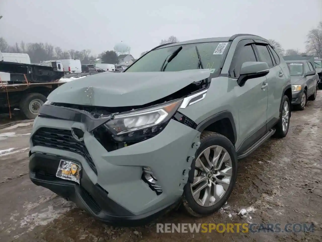 2 Photograph of a damaged car JTMA1RFV6KD008270 TOYOTA RAV4 2019