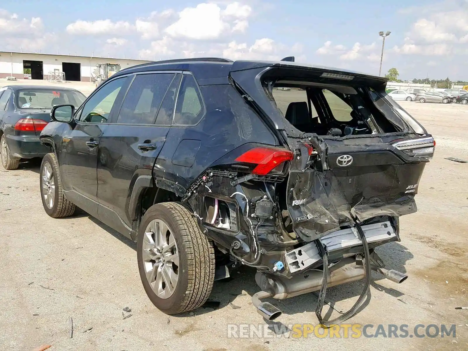 3 Photograph of a damaged car JTMA1RFV6KD008981 TOYOTA RAV4 2019